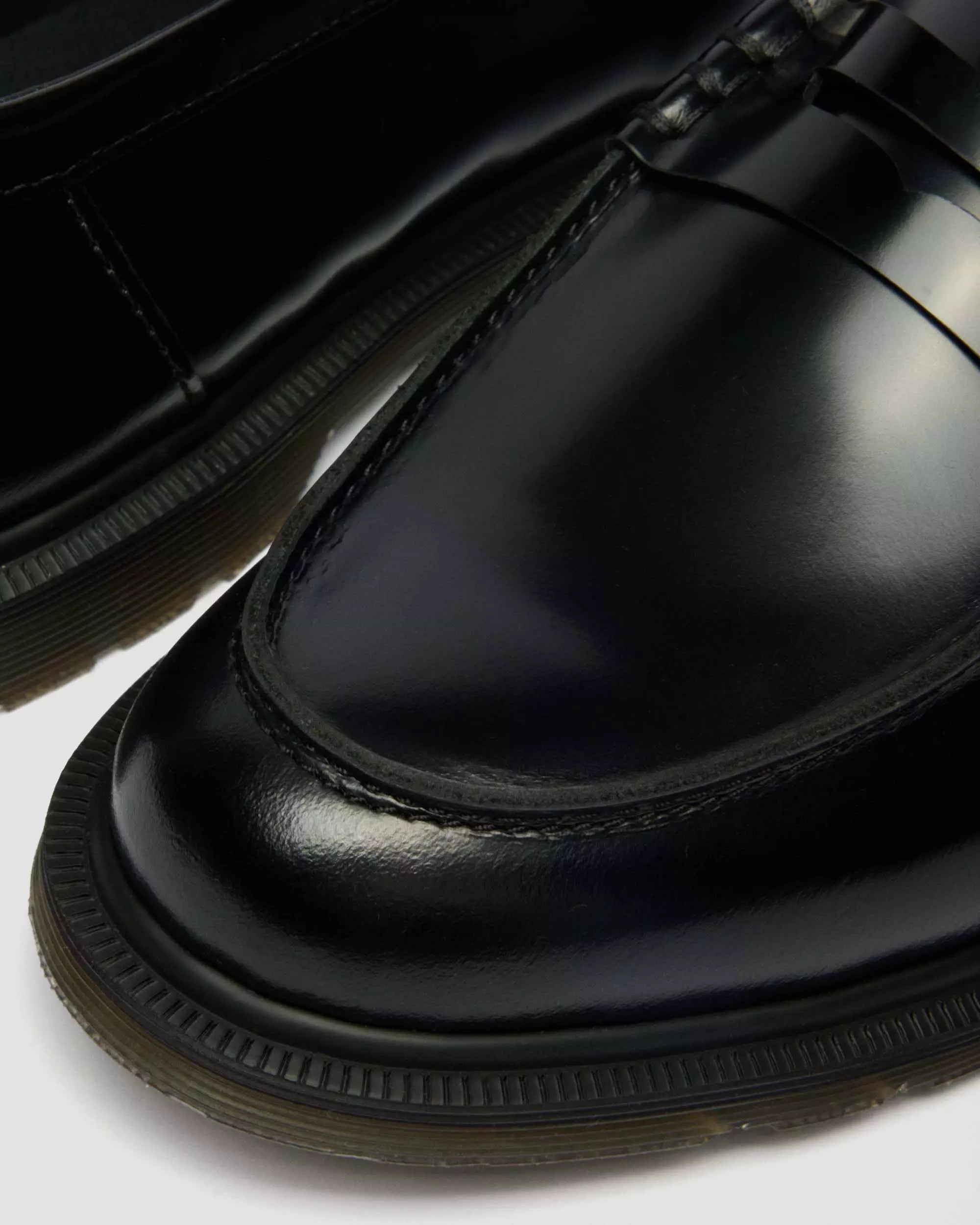 Mayfare Polished Smooth Leather Penny Loafers