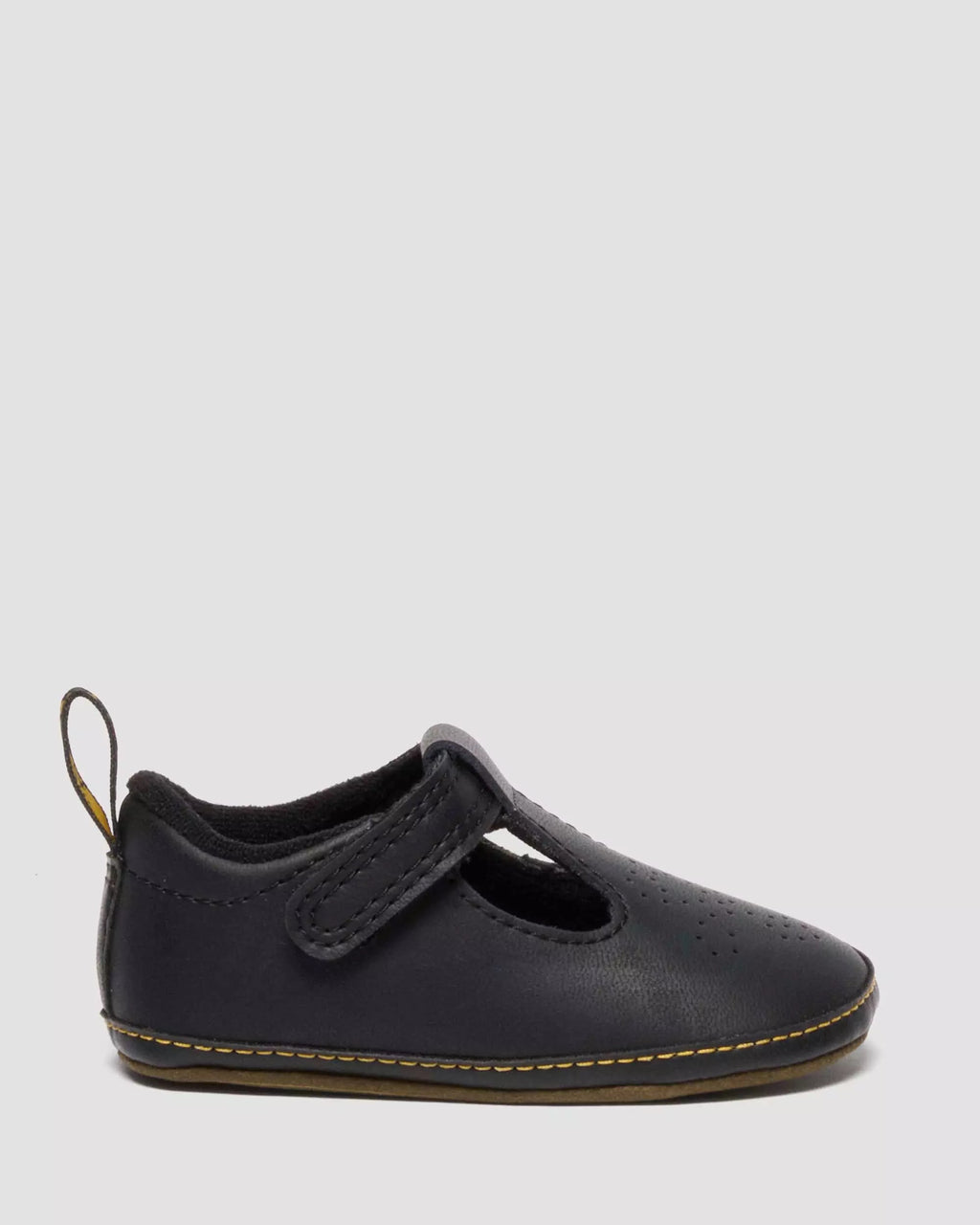 NEWBORN POLLEY PU-COATED LEATHER MARY JANE SHOES