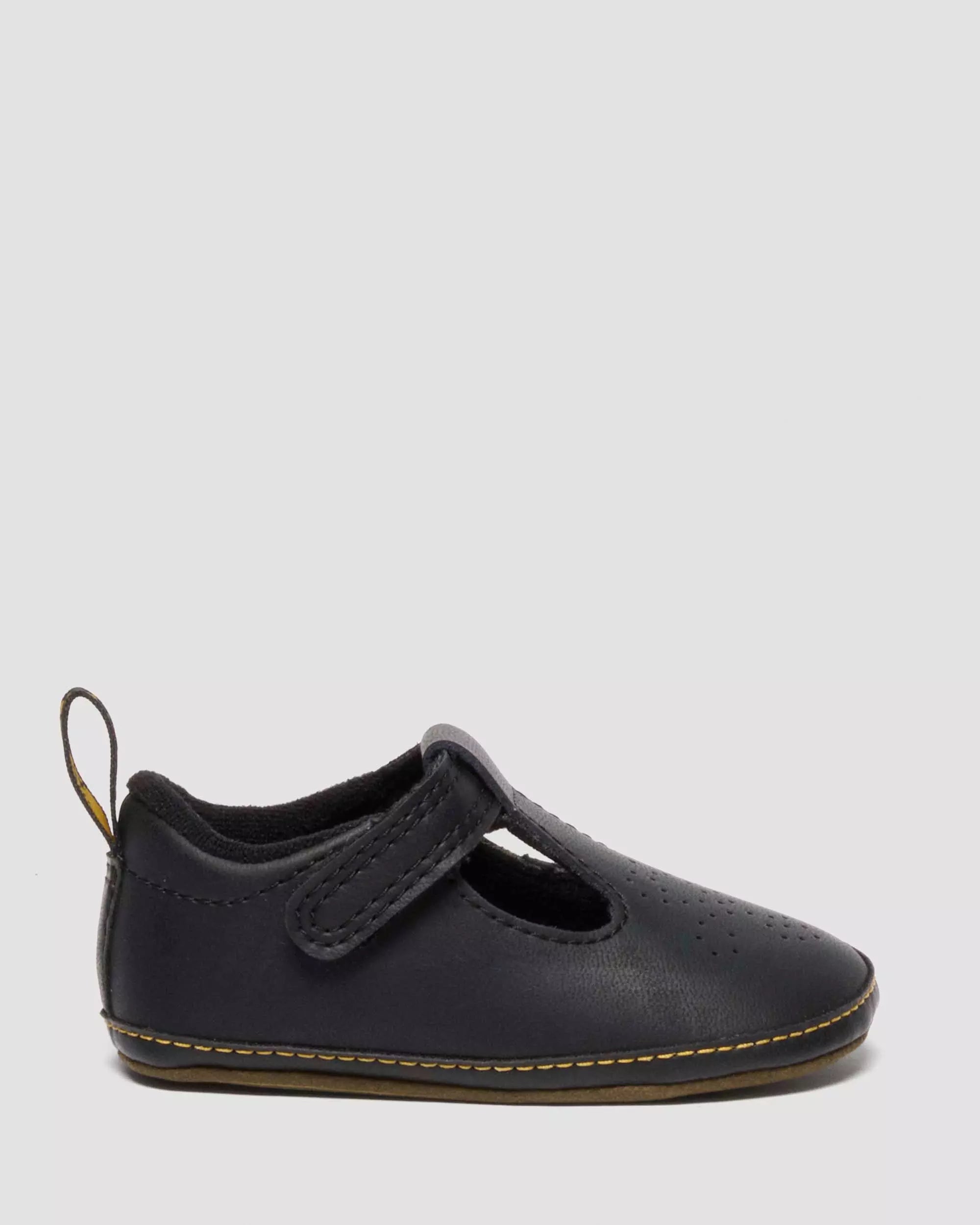 NEWBORN POLLEY PU-COATED LEATHER MARY JANE SHOES