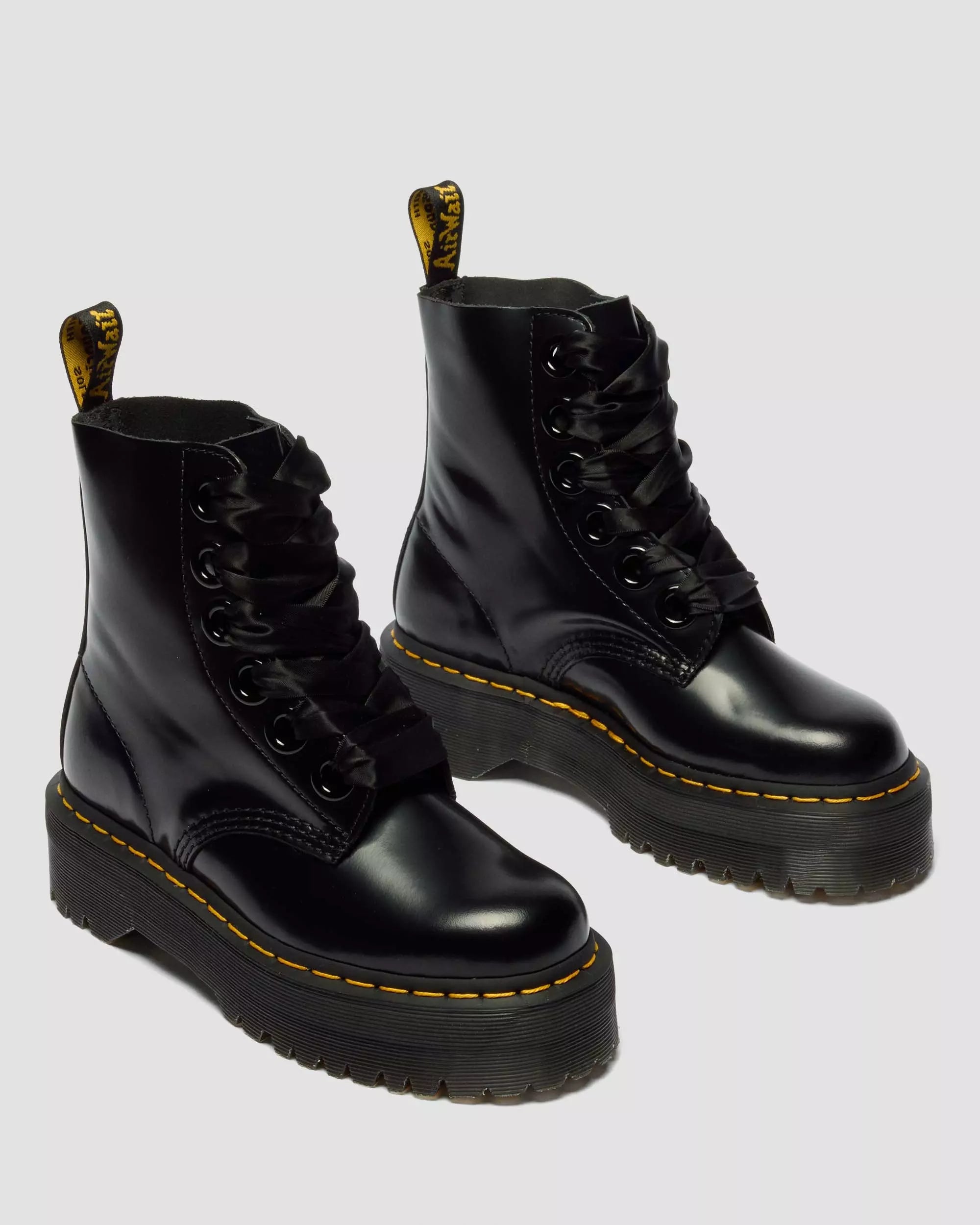 MOLLY Women's Leather Platform Boots