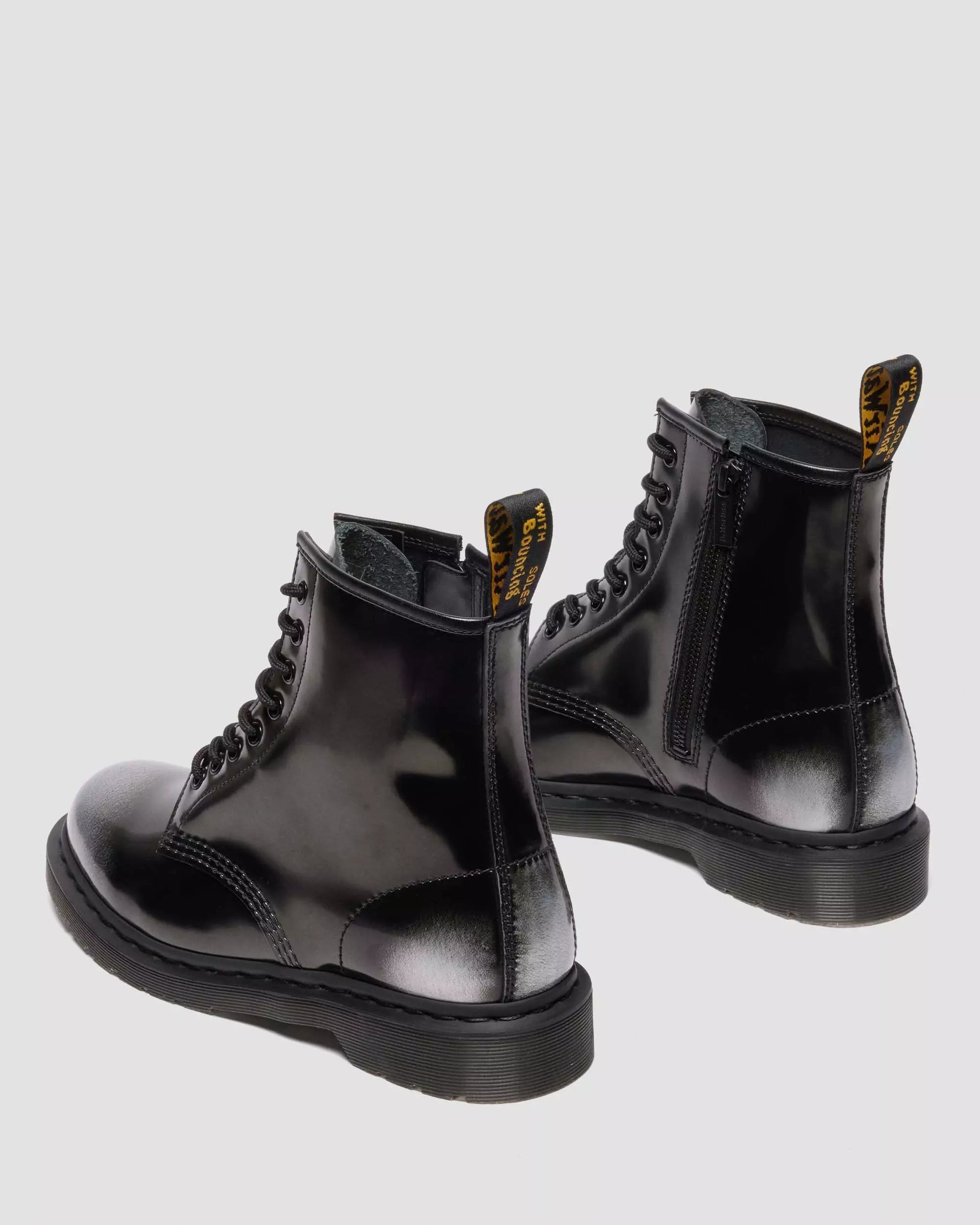 1460 ZIP Arcadia Rub Off Leather Boots