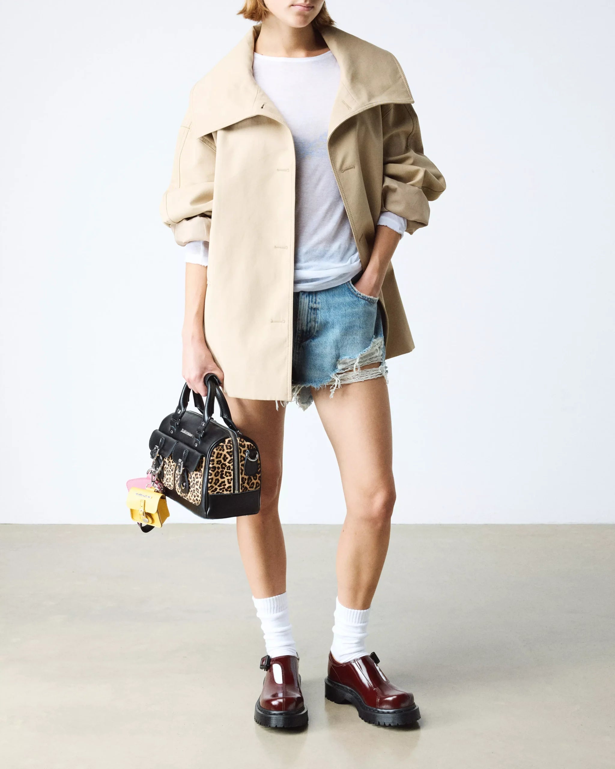 Rejena Mary Jane Lacquered Leather Shoes