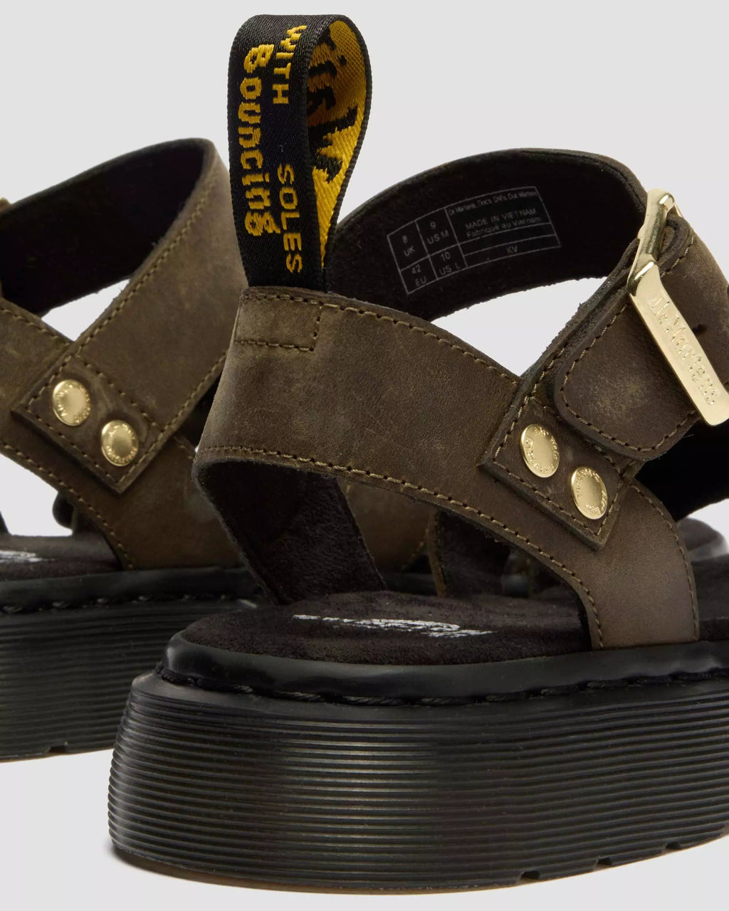Gryphon Leather Gladiator Sandals