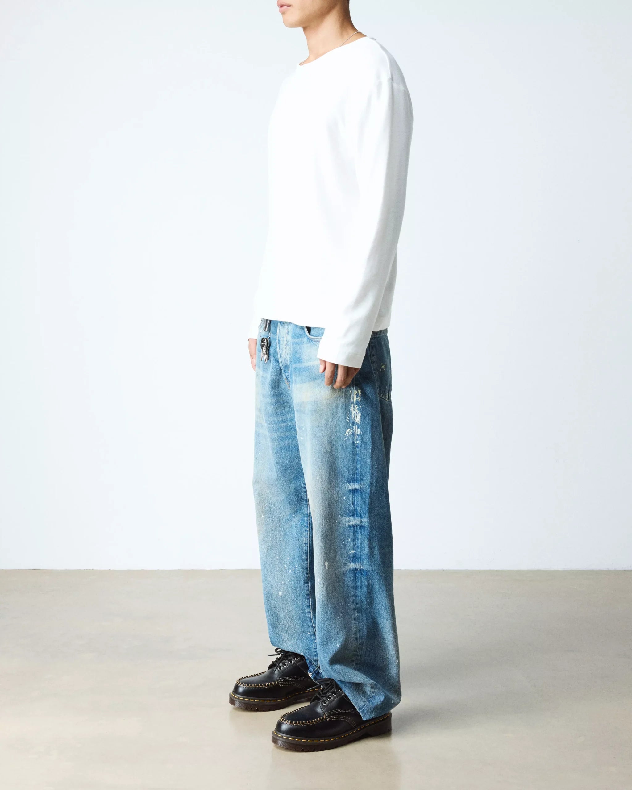 Lowell Leather Moc Toe Shoes