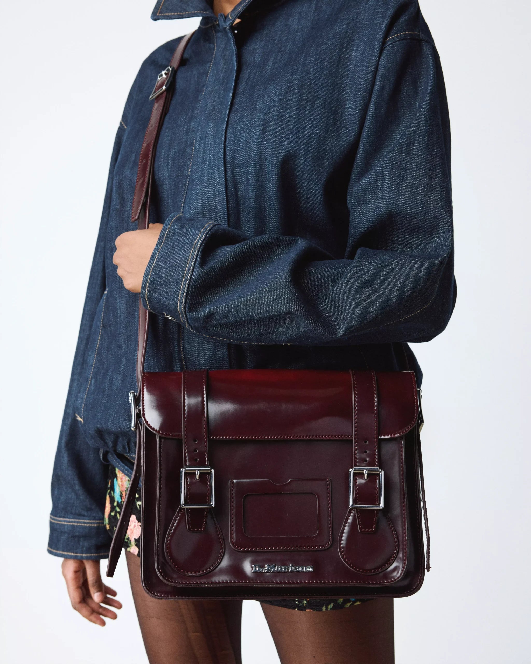 11 Inch Vegan Messenger Bag Vegan Crossbody Bag