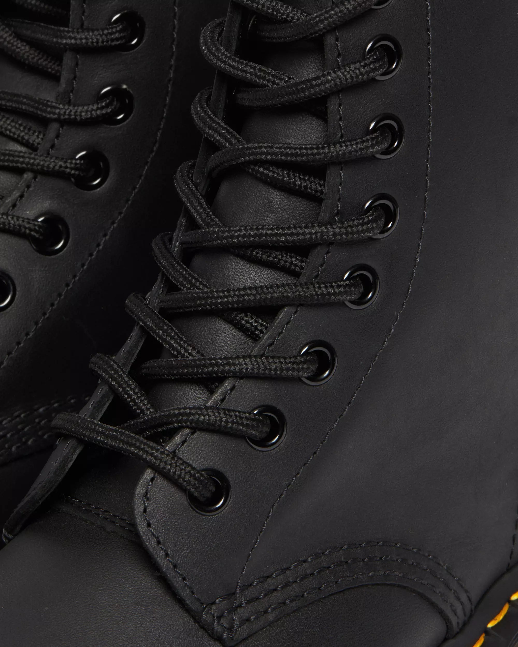 1460 Greasy Leather Lace Up Boots