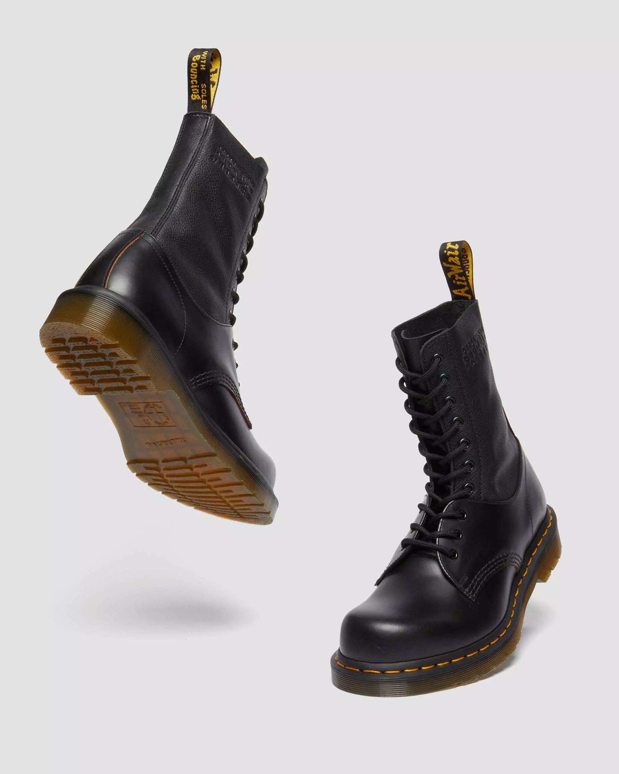 1490 / 1461 MM6 Leather Lace Up Boots