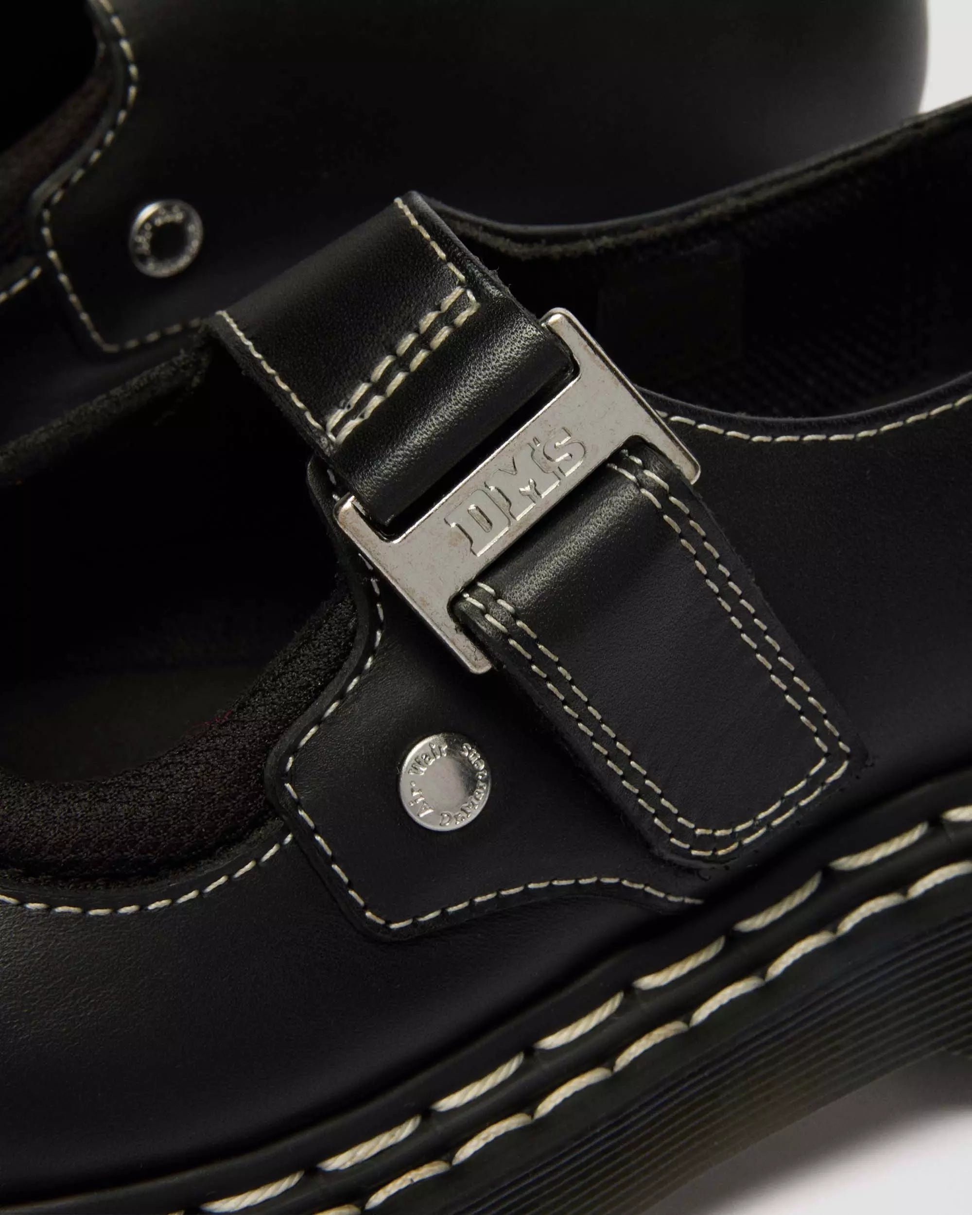Mary Jane Bex Full Grain Leather Double Stitch Shoes