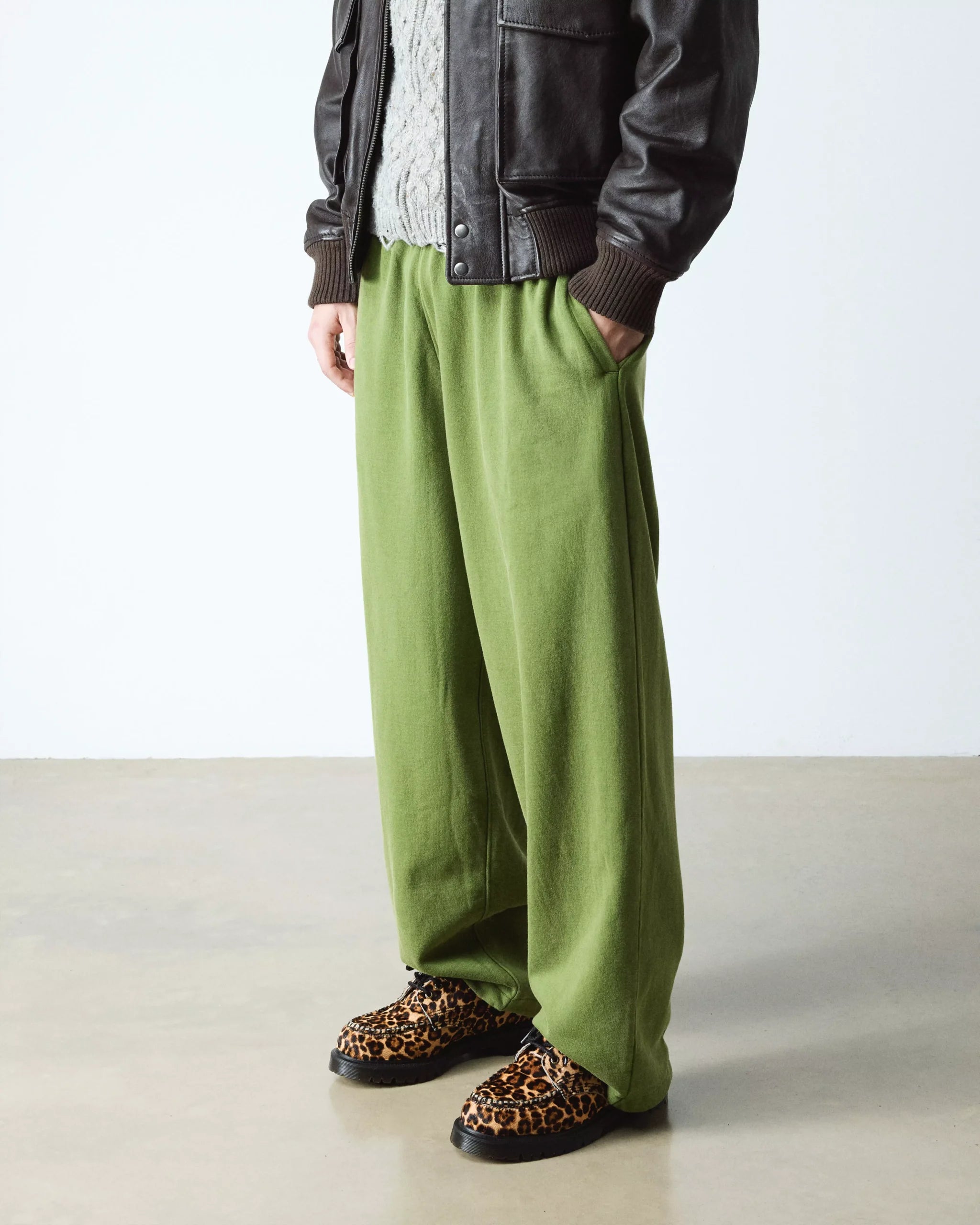 LOWELL Leopard Print Moc Toe Shoes