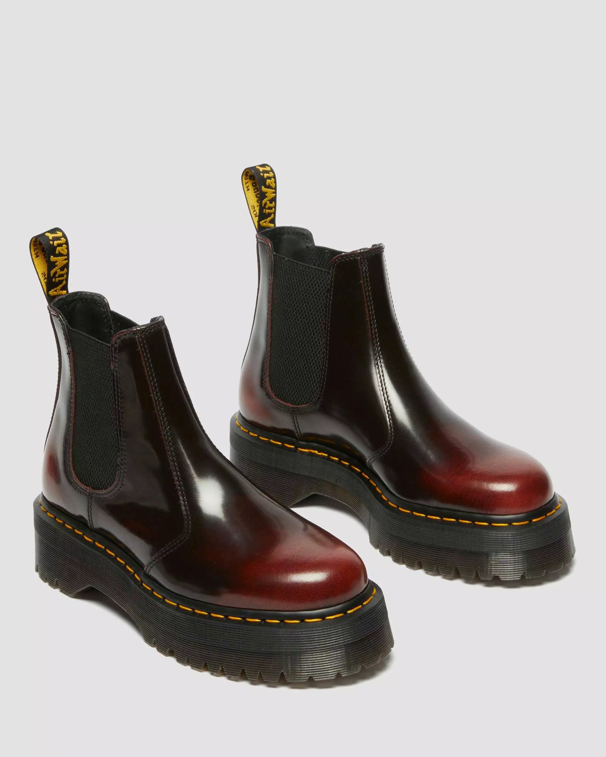 2976 Arcadia Leather Platform Chelsea Boots