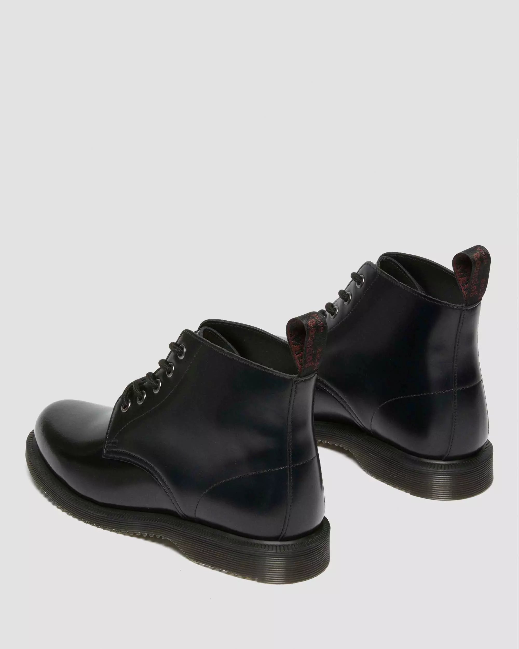 EMMELINE Smooth Lace Up Boots