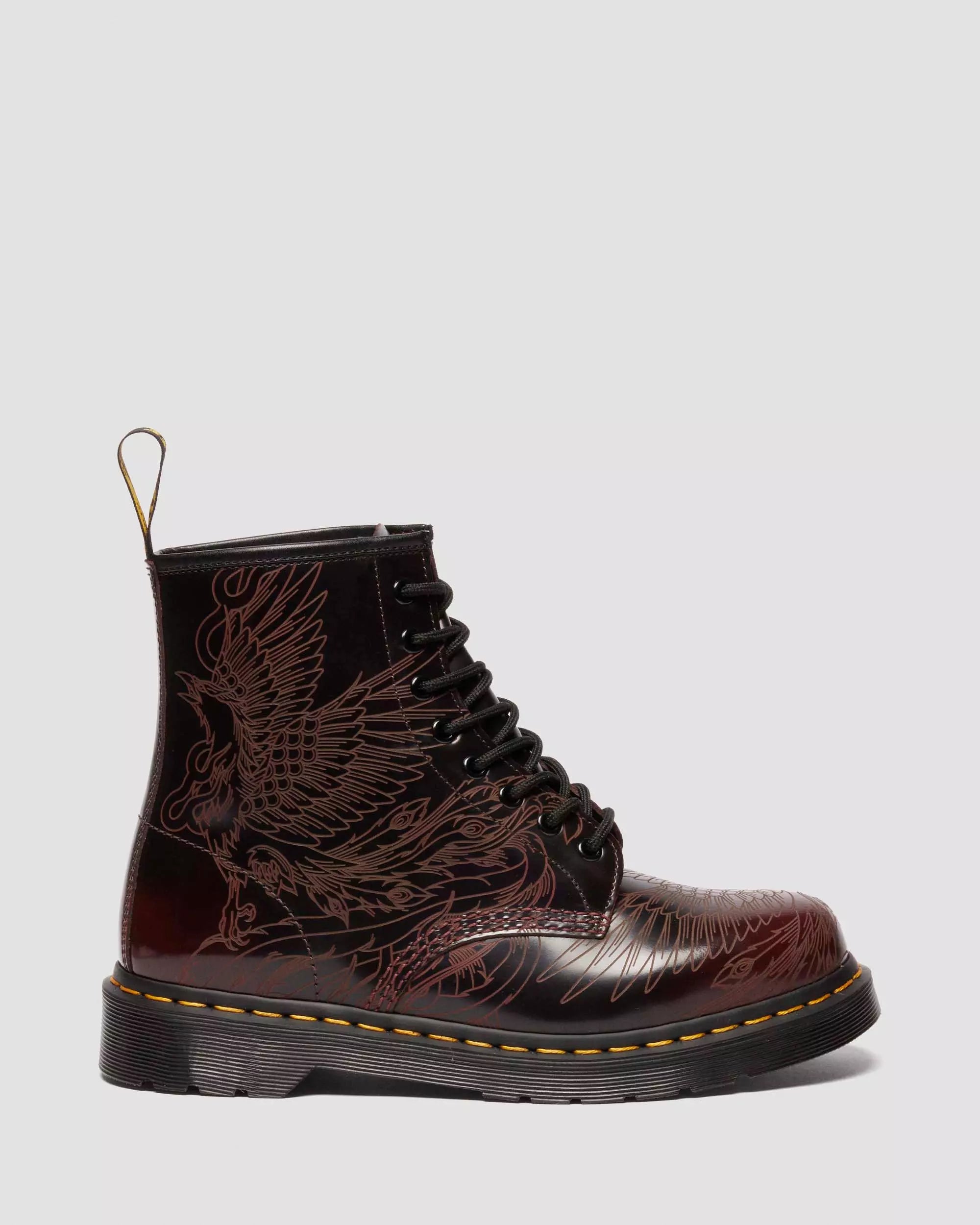 1460 PHOENIX Arcadia Rub Off Leather Boots