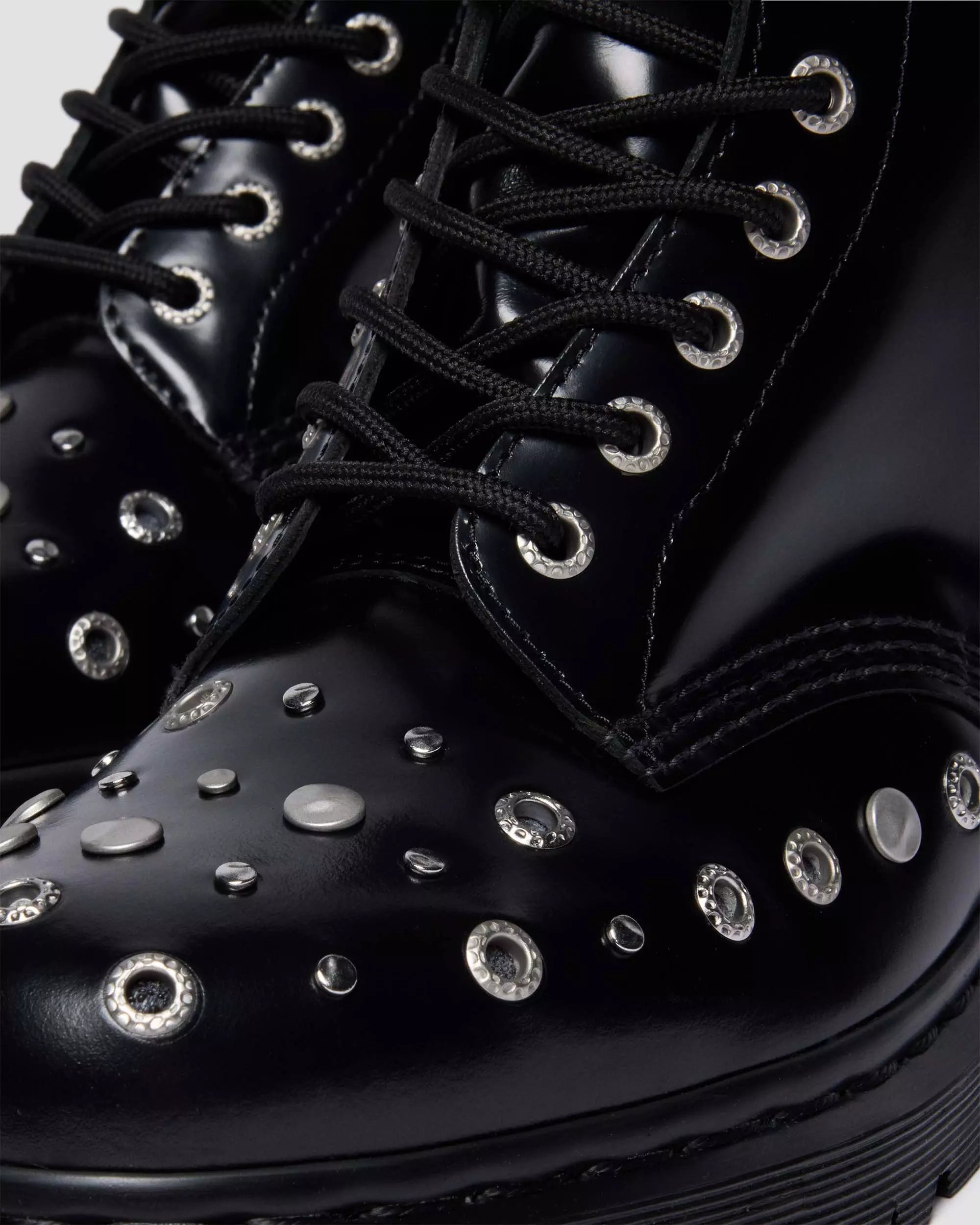 1460 Studded Buttero Leather Boots