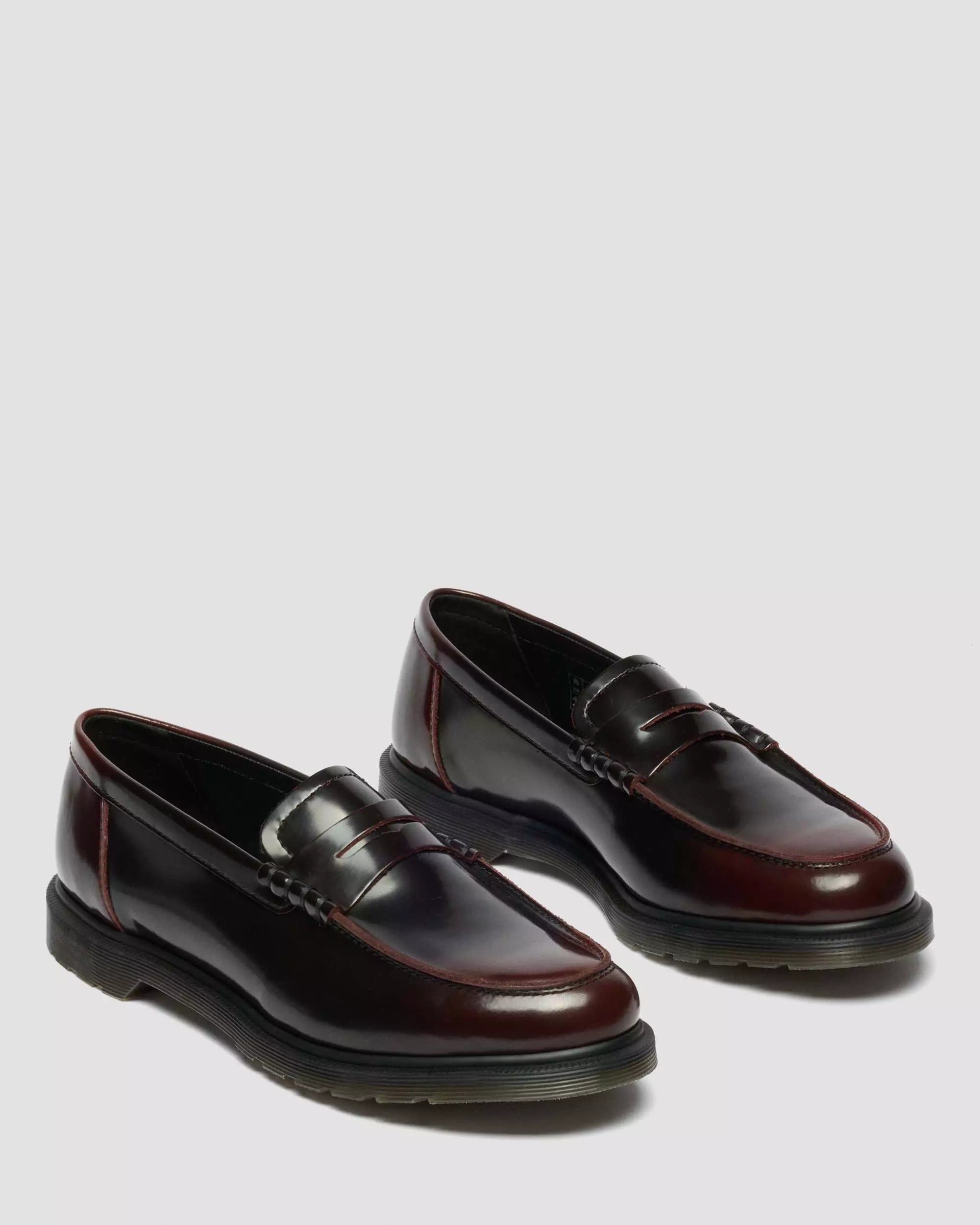 Mayfare Rub Off Leather Penny Loafers