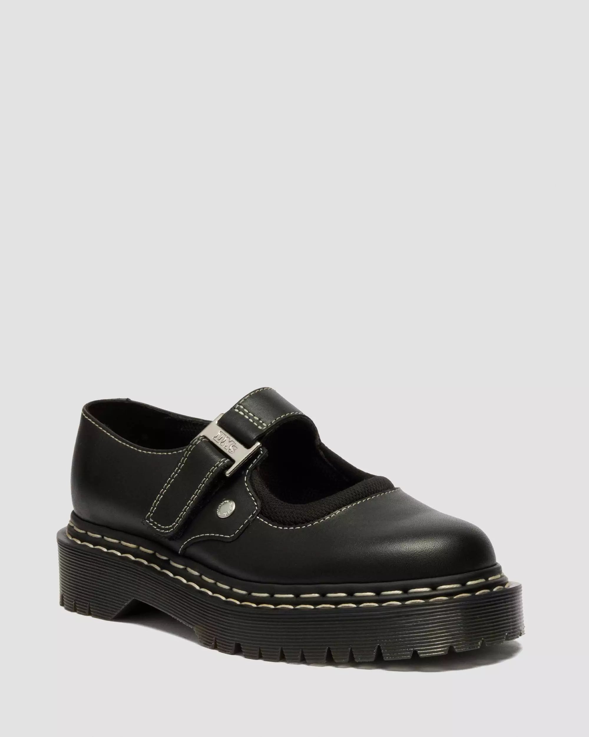 Mary Jane Bex Full Grain Leather Double Stitch Shoes