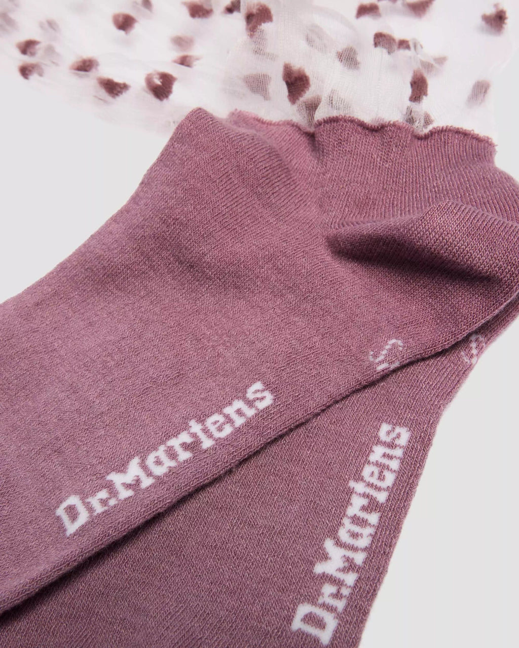 SHORT HEART MESH SOCKS Organic Cotton Blend & Mesh