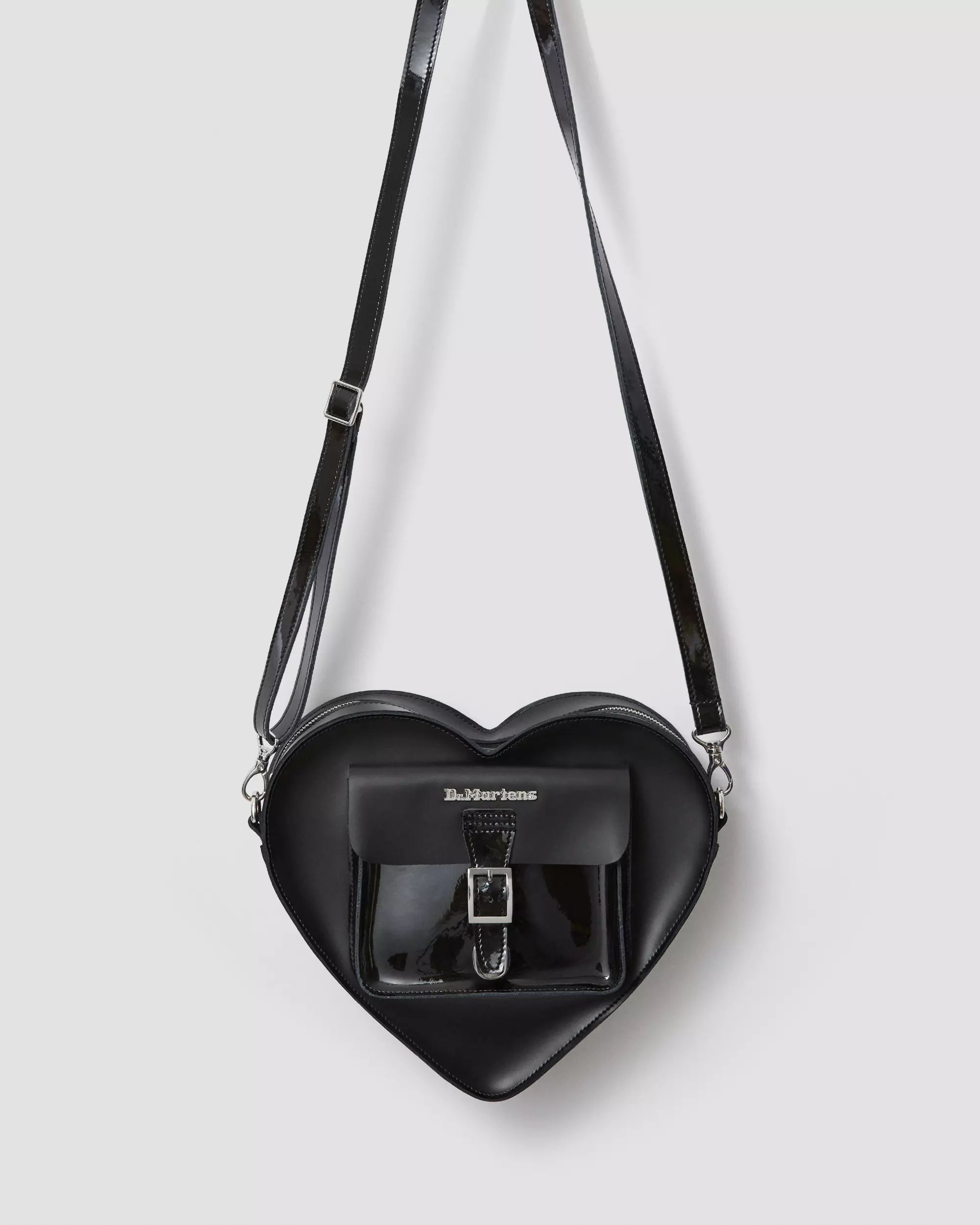 Heart Shaped Hardware Kiev Leather Bag