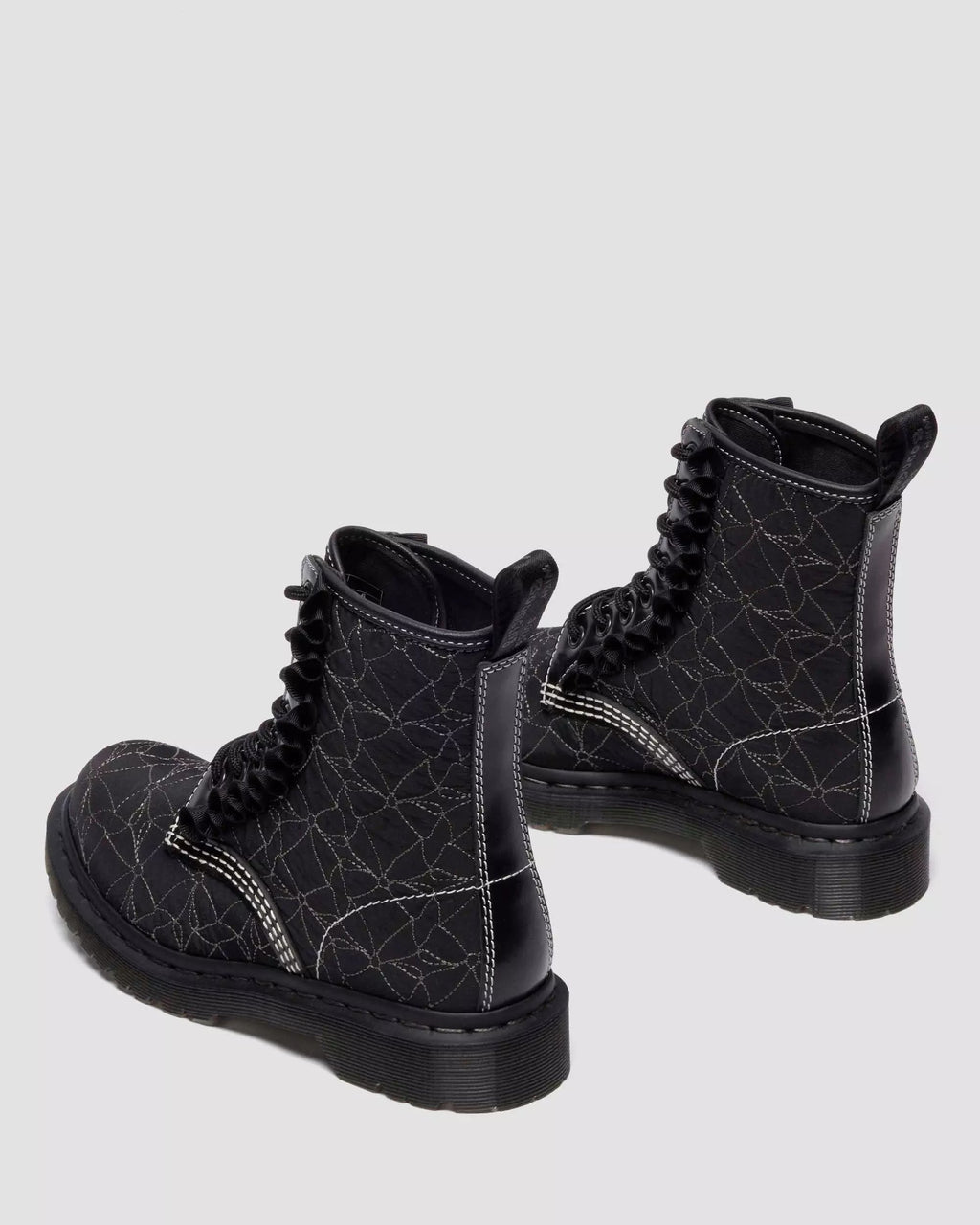1460 FRILL Leather Lace Up Boots