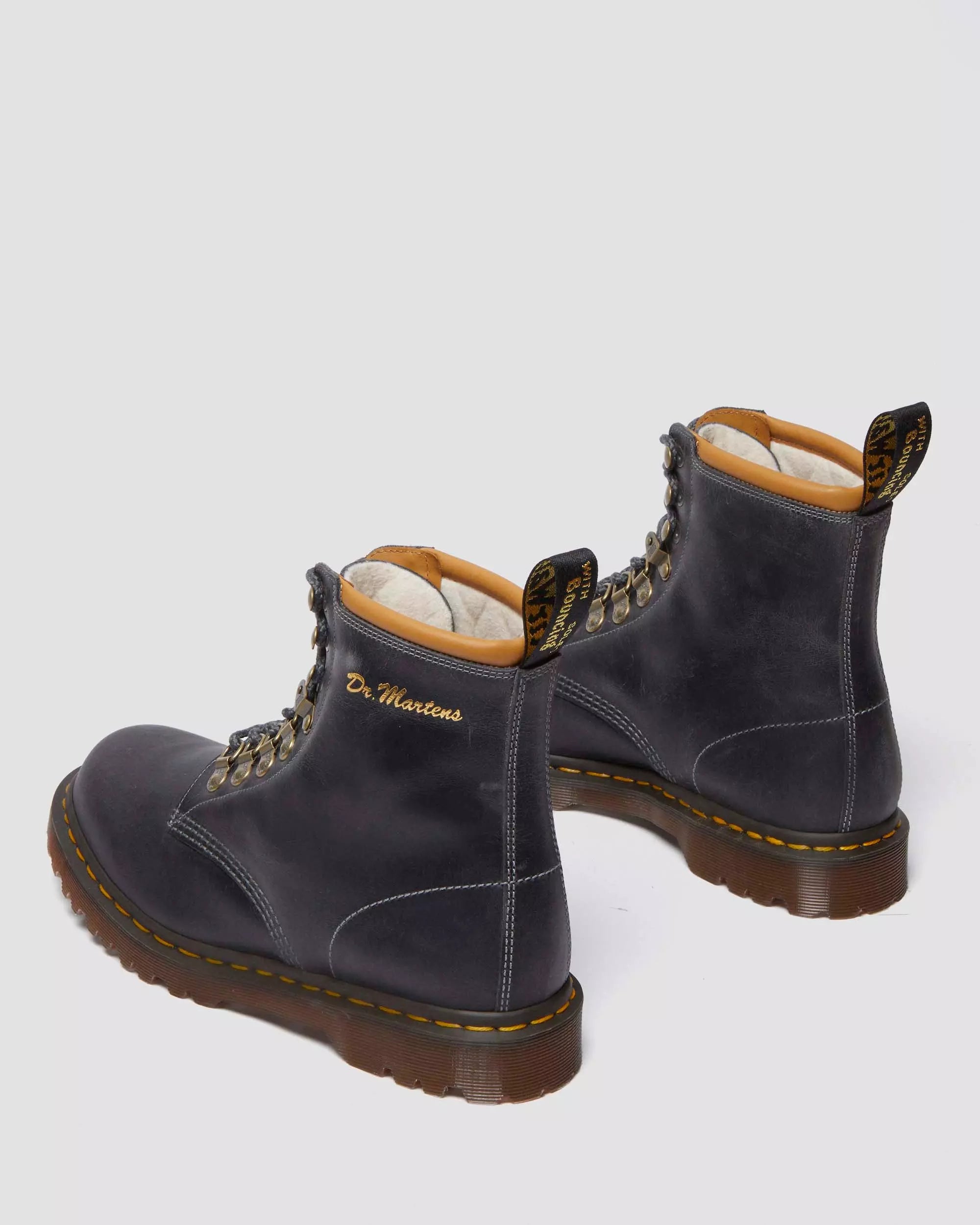 1460 Collar Made in England Phoenix Leather Lace Up Boots