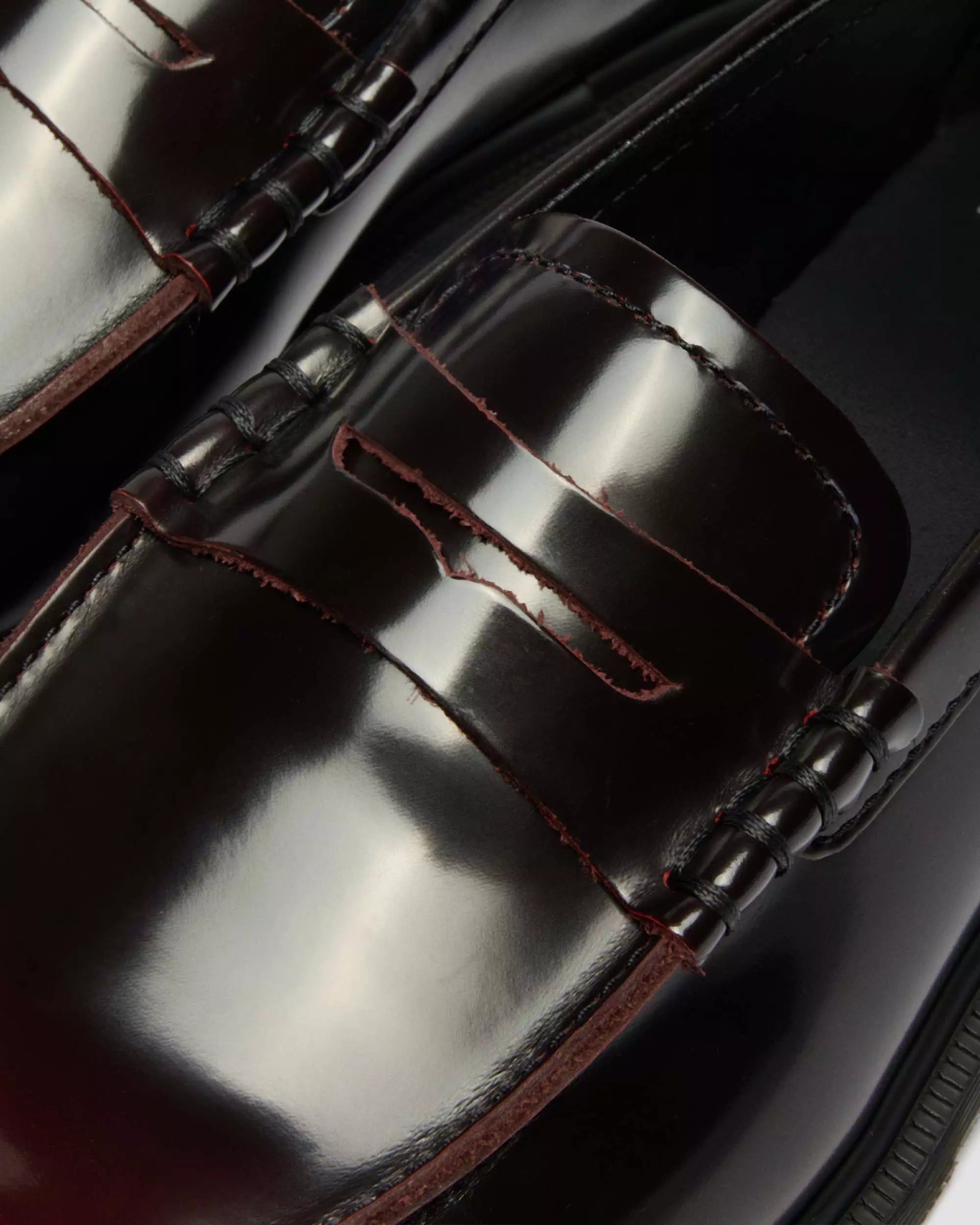 Mayfare Rub Off Leather Penny Loafers