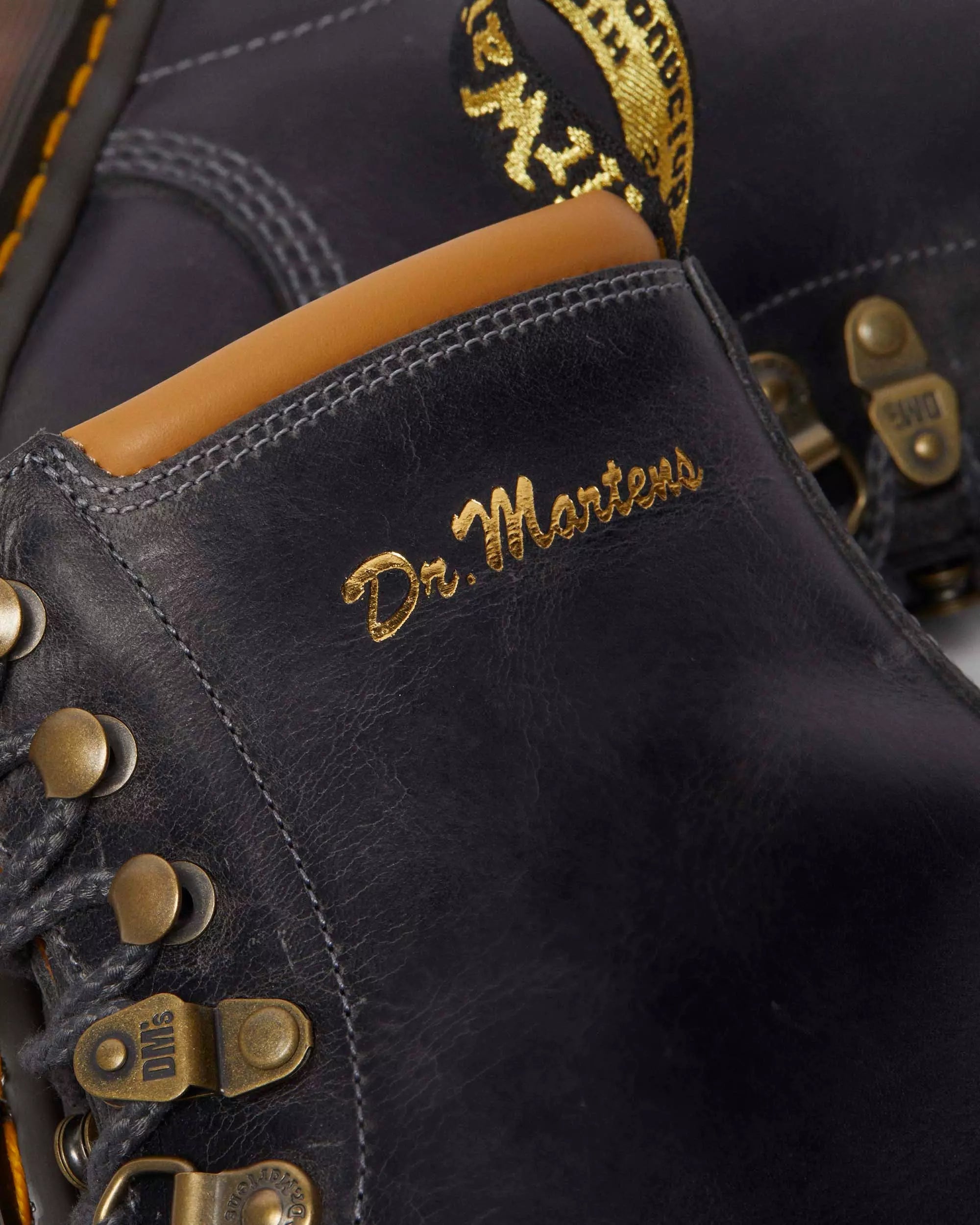 1460 Collar Made in England Phoenix Leather Lace Up Boots