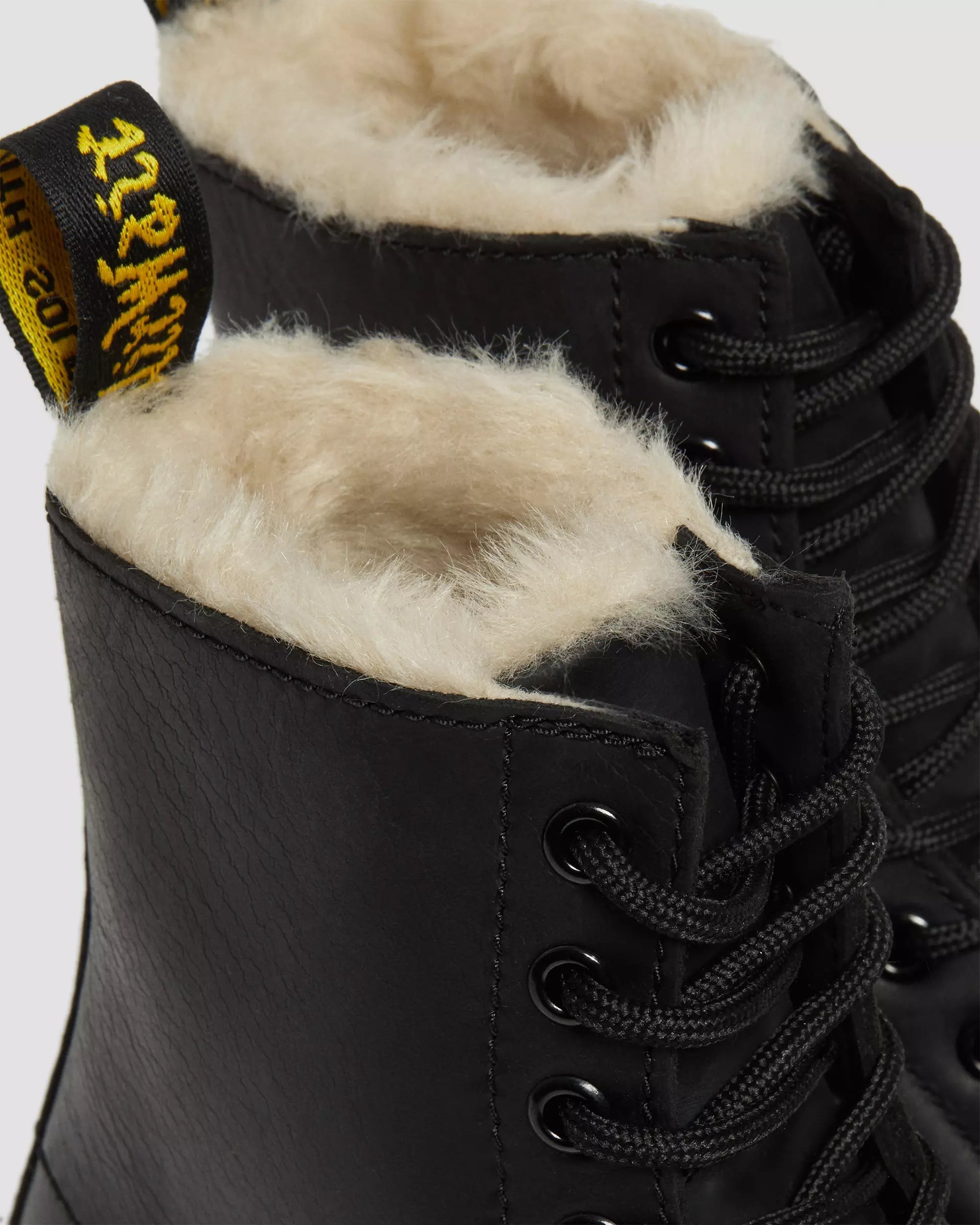 1460 Women's Faux Fur Lined Lace Up Boots