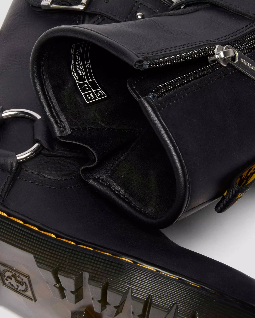 Genaya Junior Kids Leather Biker Boots
