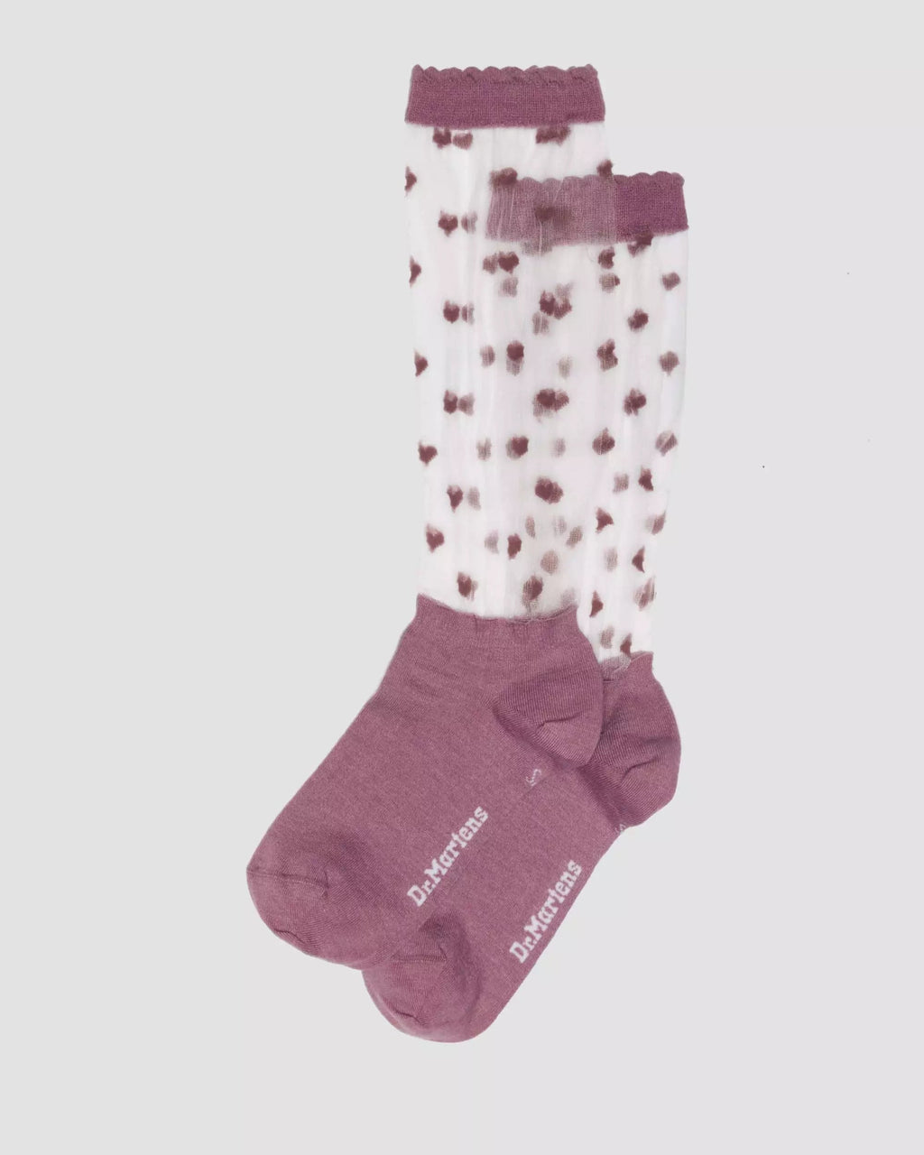 SHORT HEART MESH SOCKS Organic Cotton Blend & Mesh