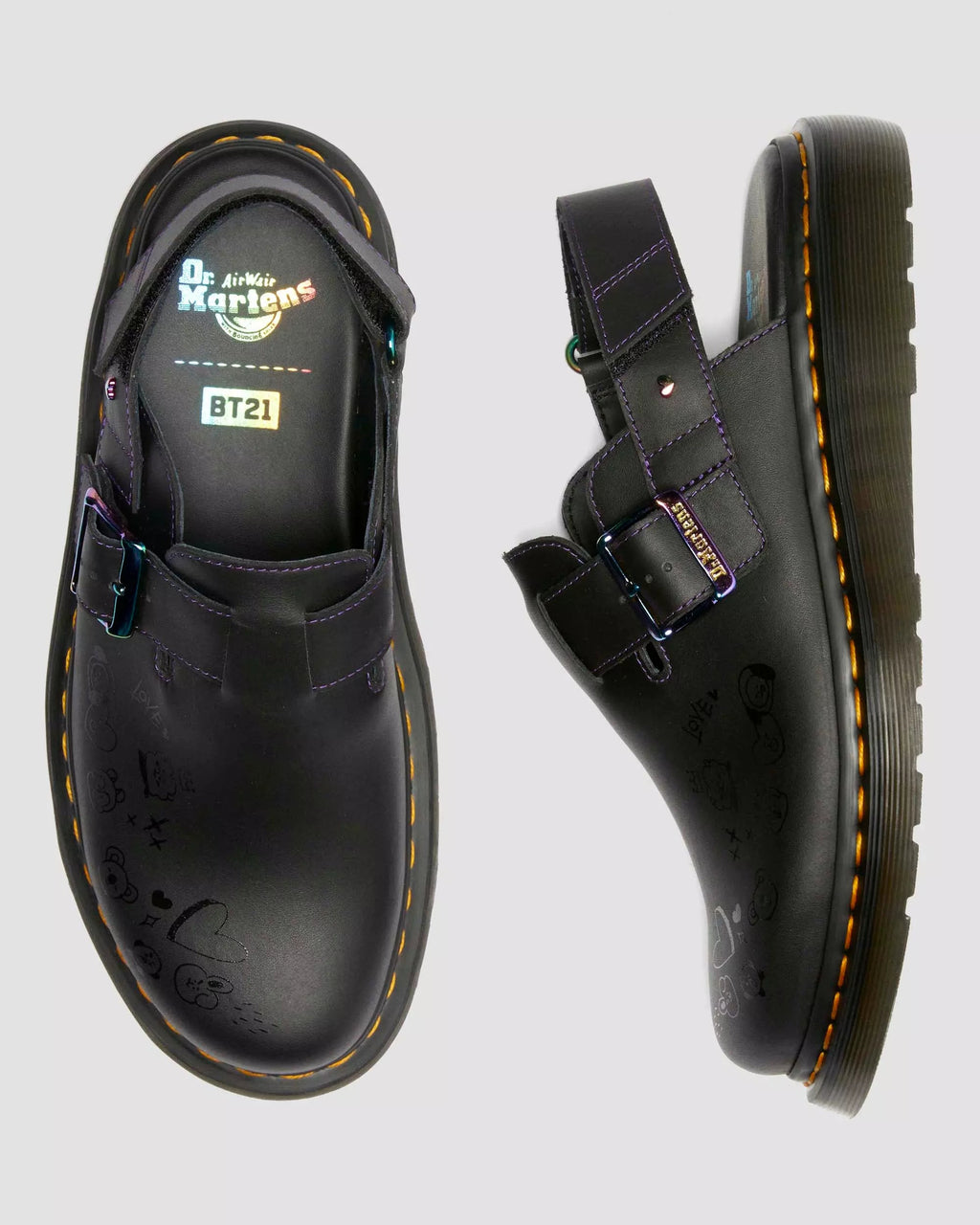 Jorge II BT21 Nappa Leather Mules