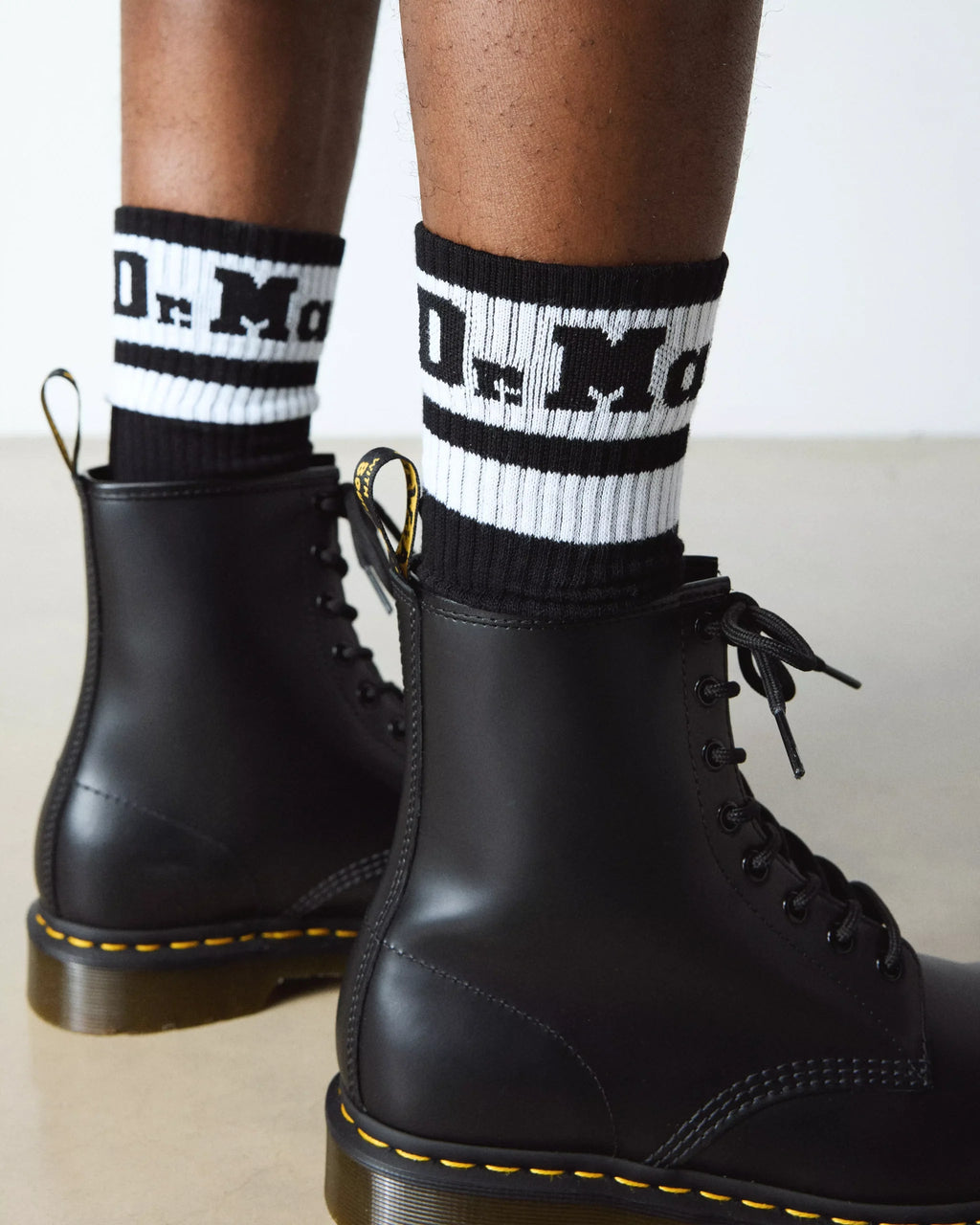 Athletic Logo Sock Organic Cotton Blend Socks