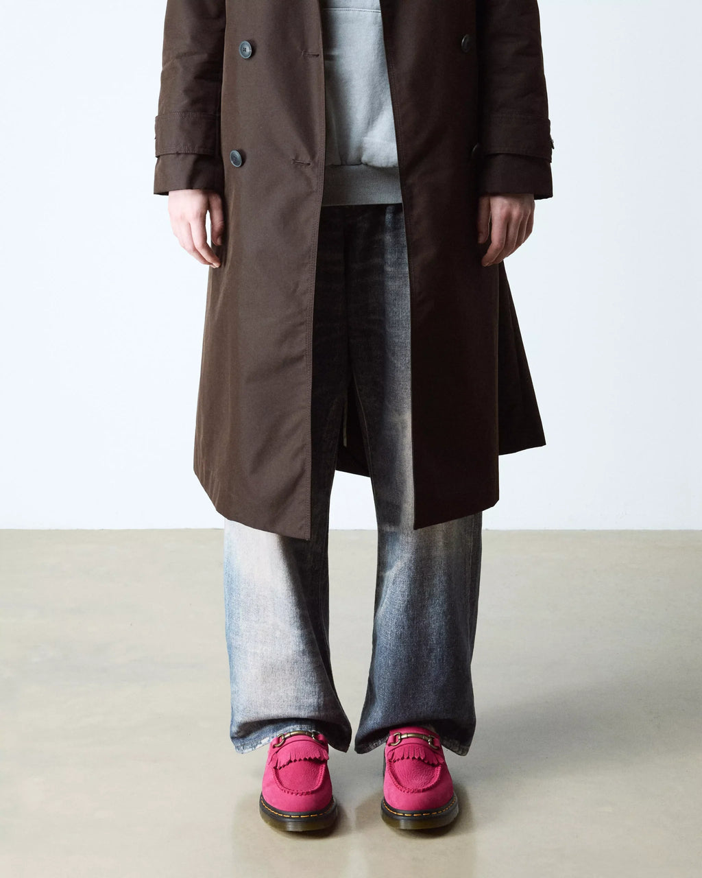 Adrian Snaffle Milled Nubuck Loafers