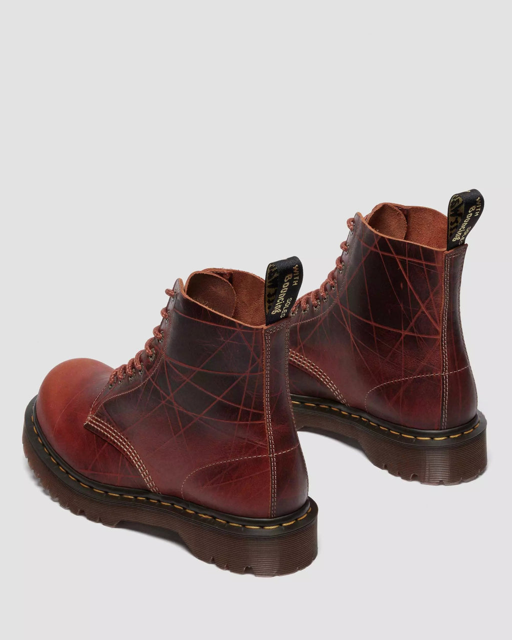 1460 Pascal Bex Made In England Leather Bump Toe Boots