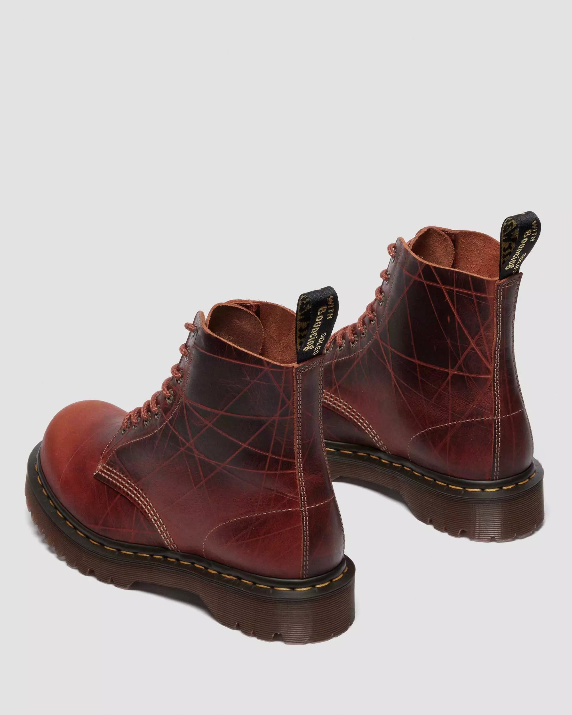 1460 Pascal Bex Made In England Leather Bump Toe Boots