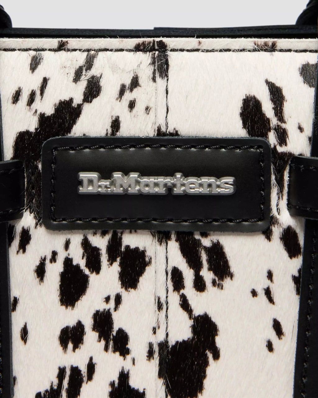 Extra Small Tote Bag Dalmatian Hair On & Kiev Leather Bag