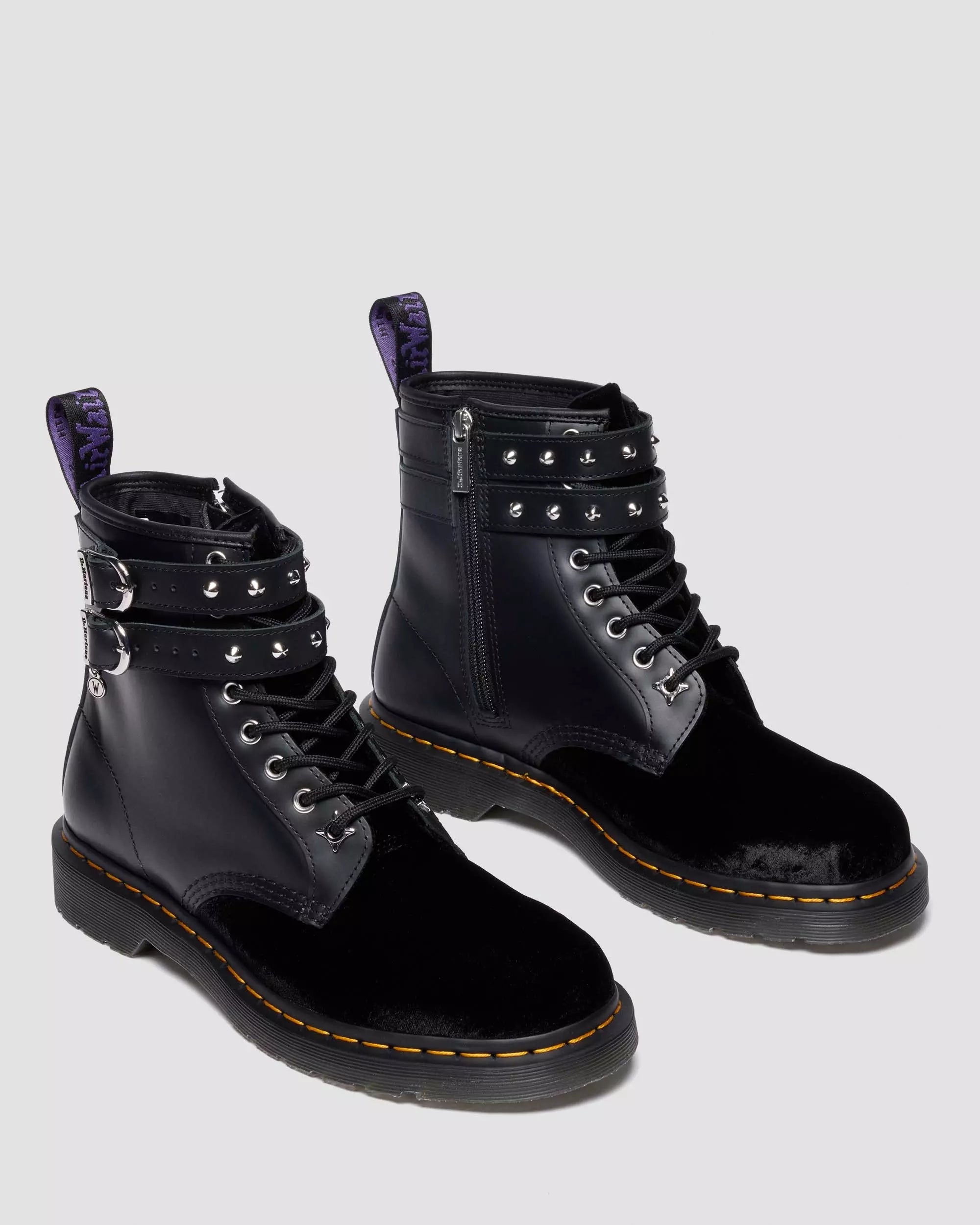 1460 Wednesday Velvet Boots