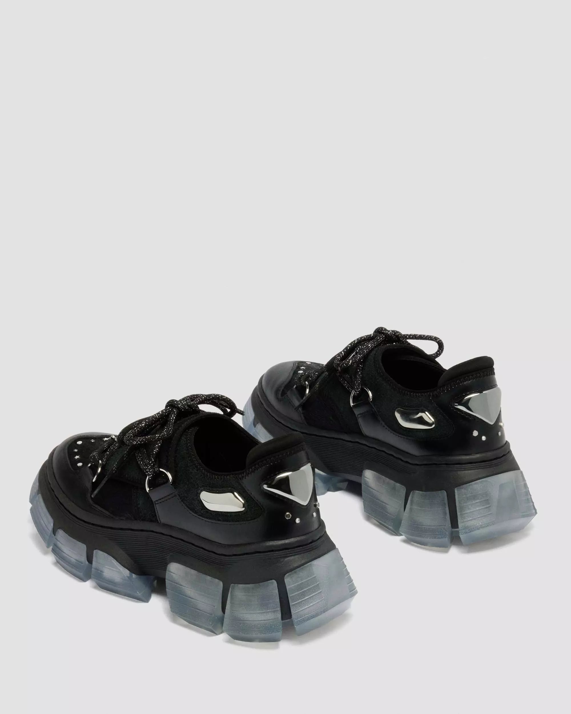 14XX DMXL 2.0 GUARD Virginia & Hair On Leather Platform Shoes