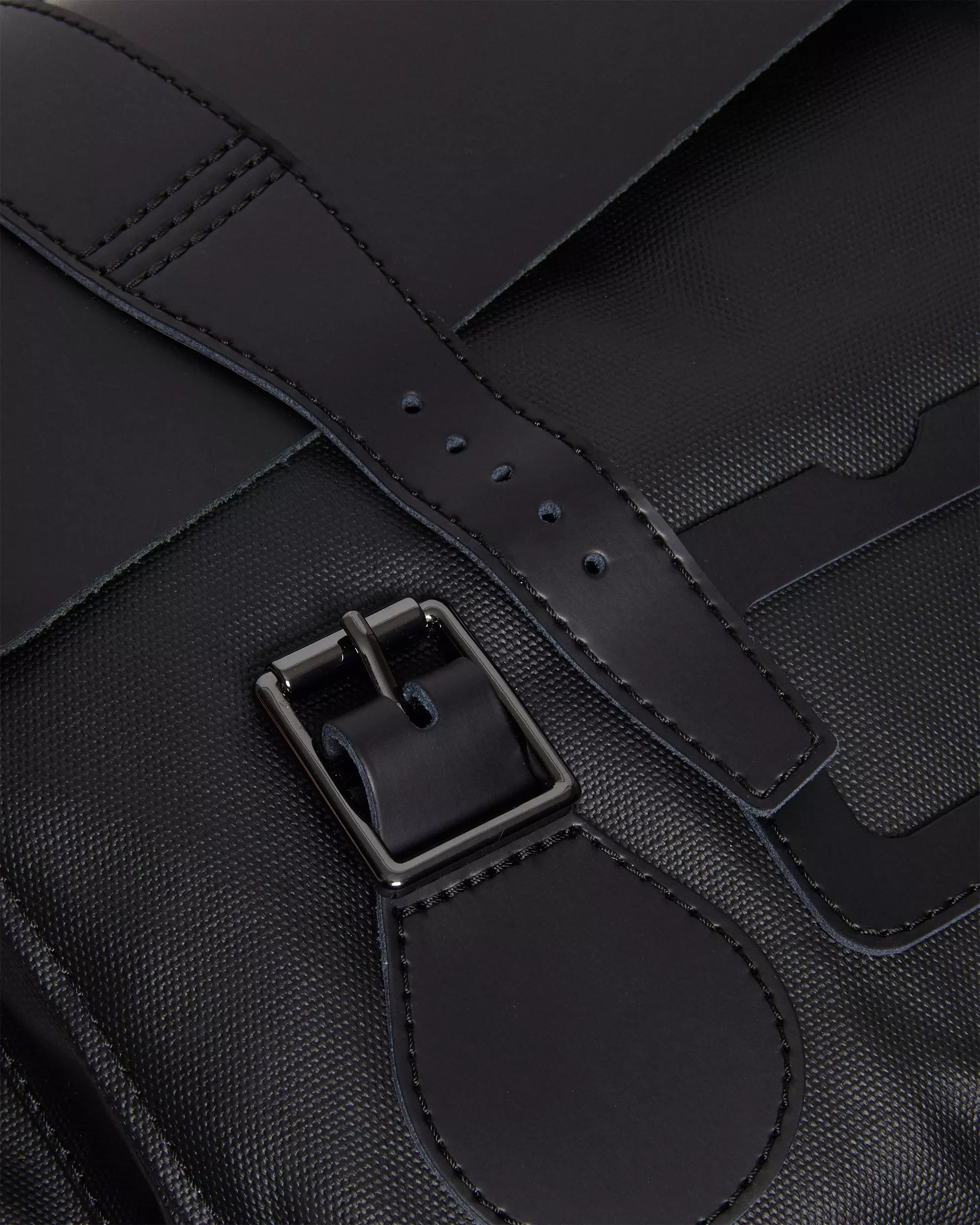 Leather & Canvas Messenger Bag