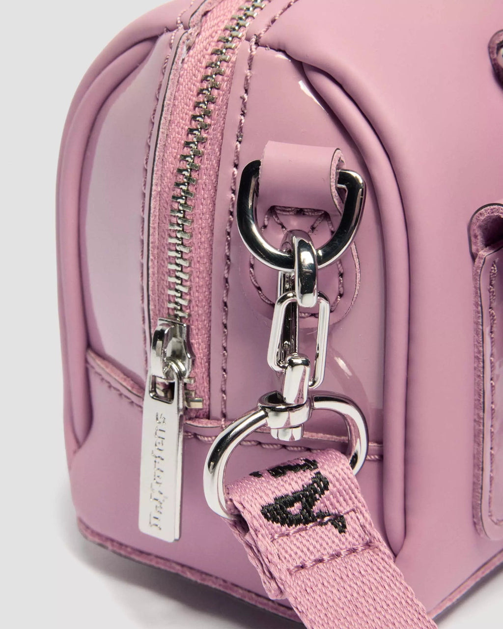 Mini Top Handle Bag Patent Lamper Leather Bag