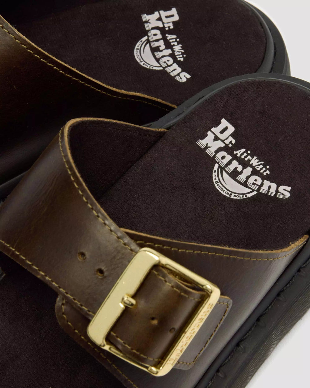 Josef Wyoming Leather Slide Sandals