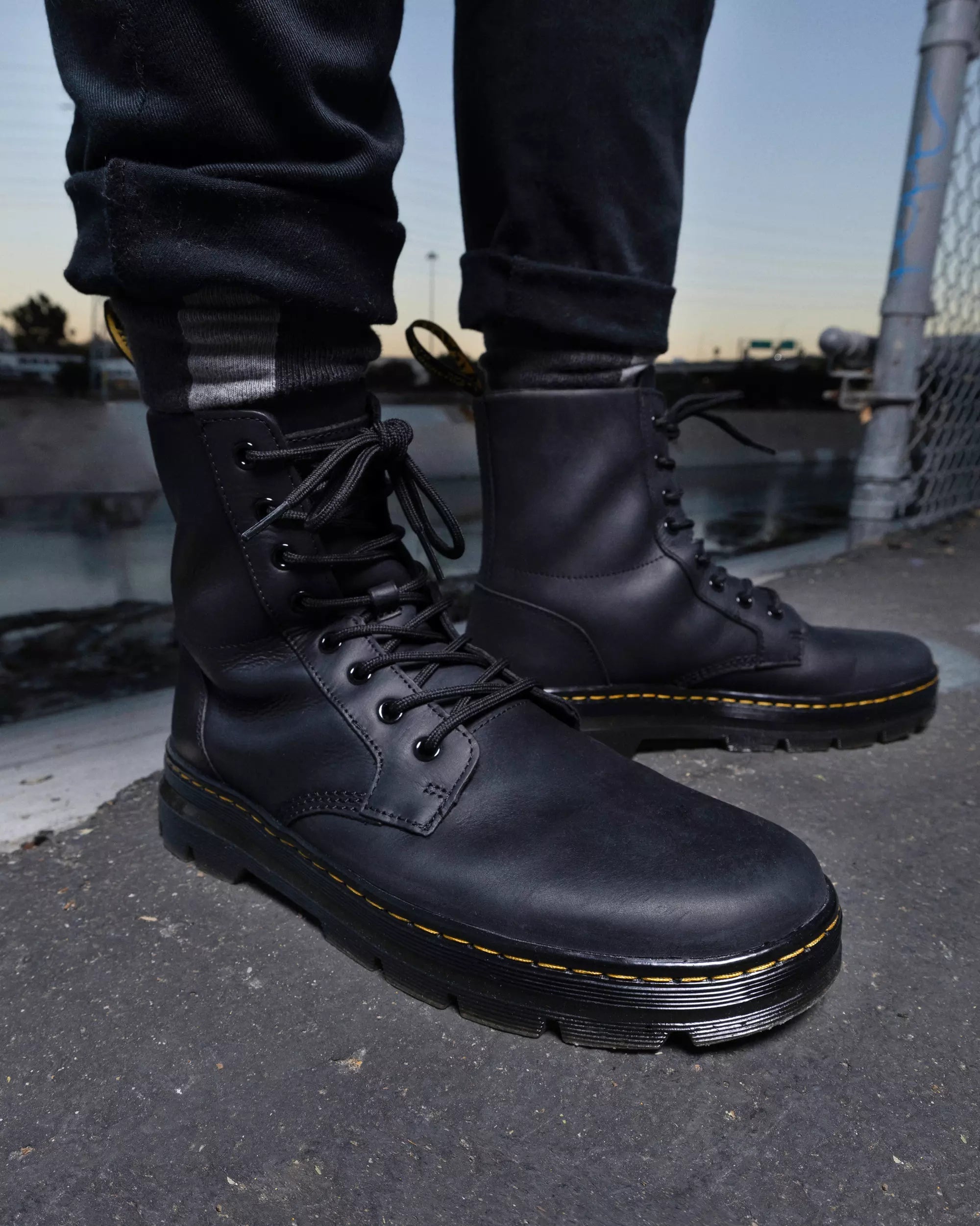 COMBS Leather Casual Boots
