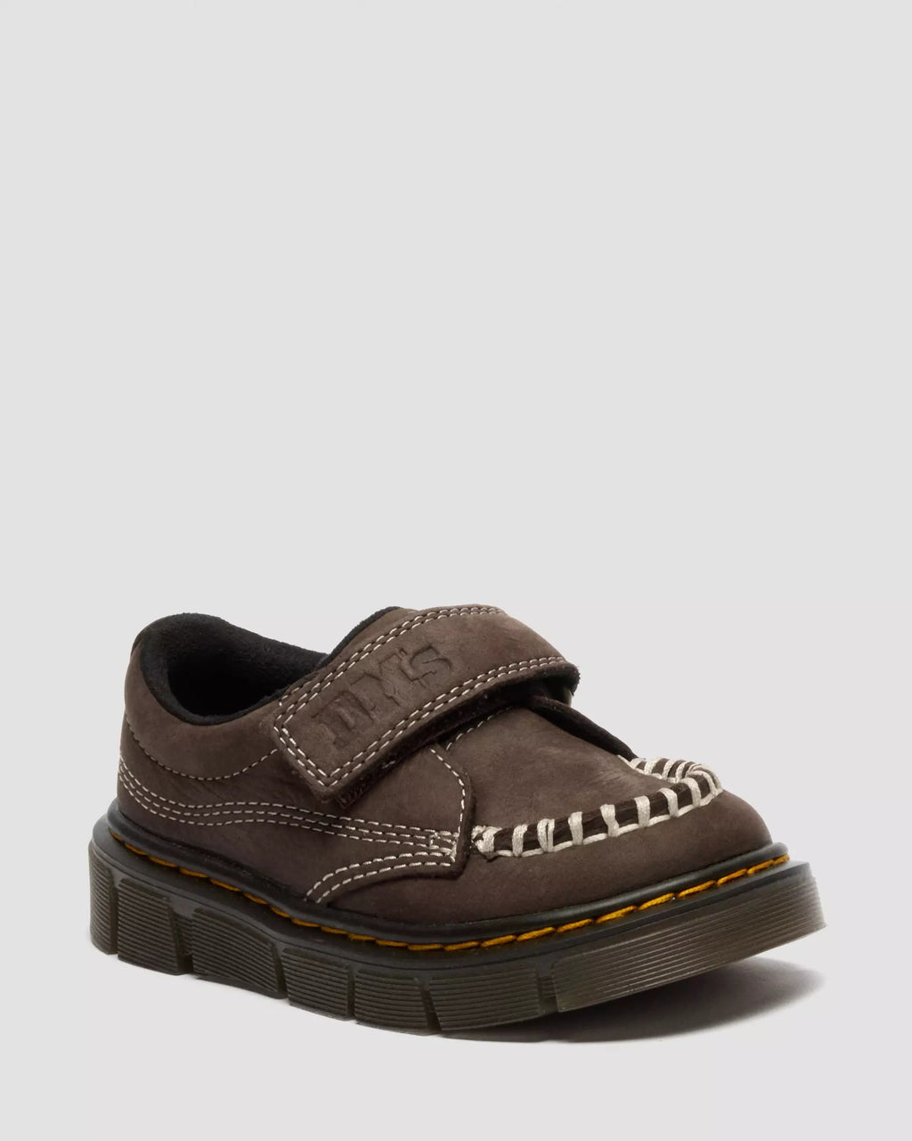 Toddler Raffe Strap Tumbled Nubuck Moc Toe Shoes