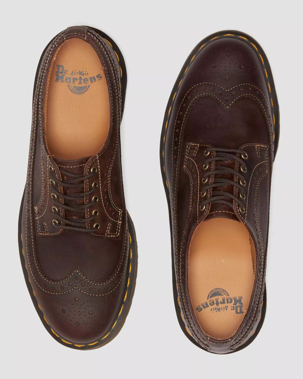 3989 Crazy Horse Leather Brogue Shoes