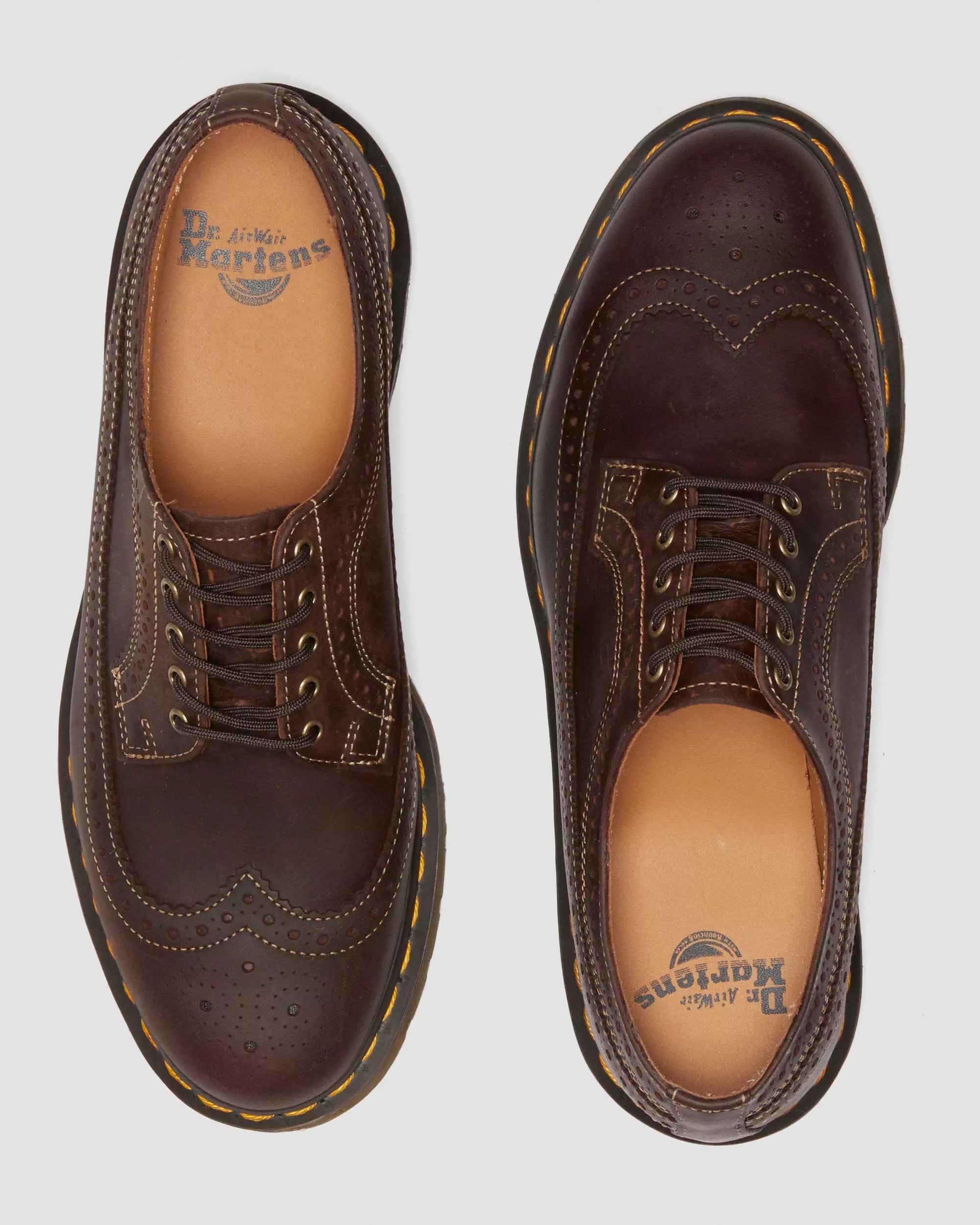 3989 Crazy Horse Leather Brogue Shoes